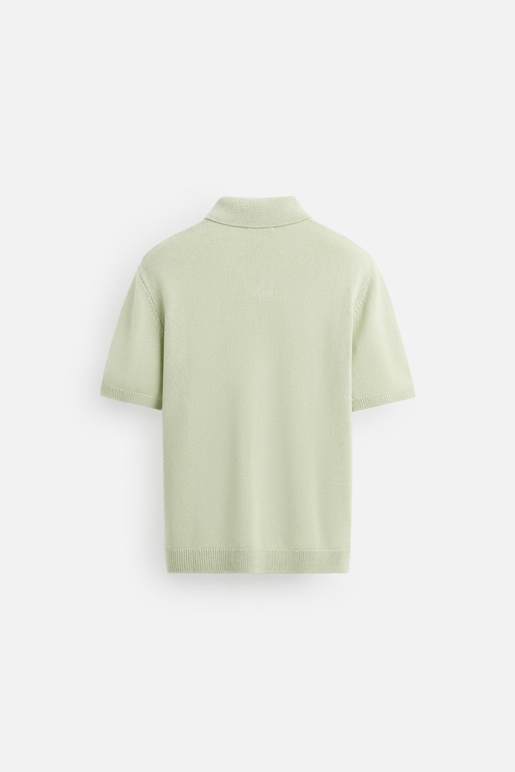 TEXTURED KNIT POLO Product Image