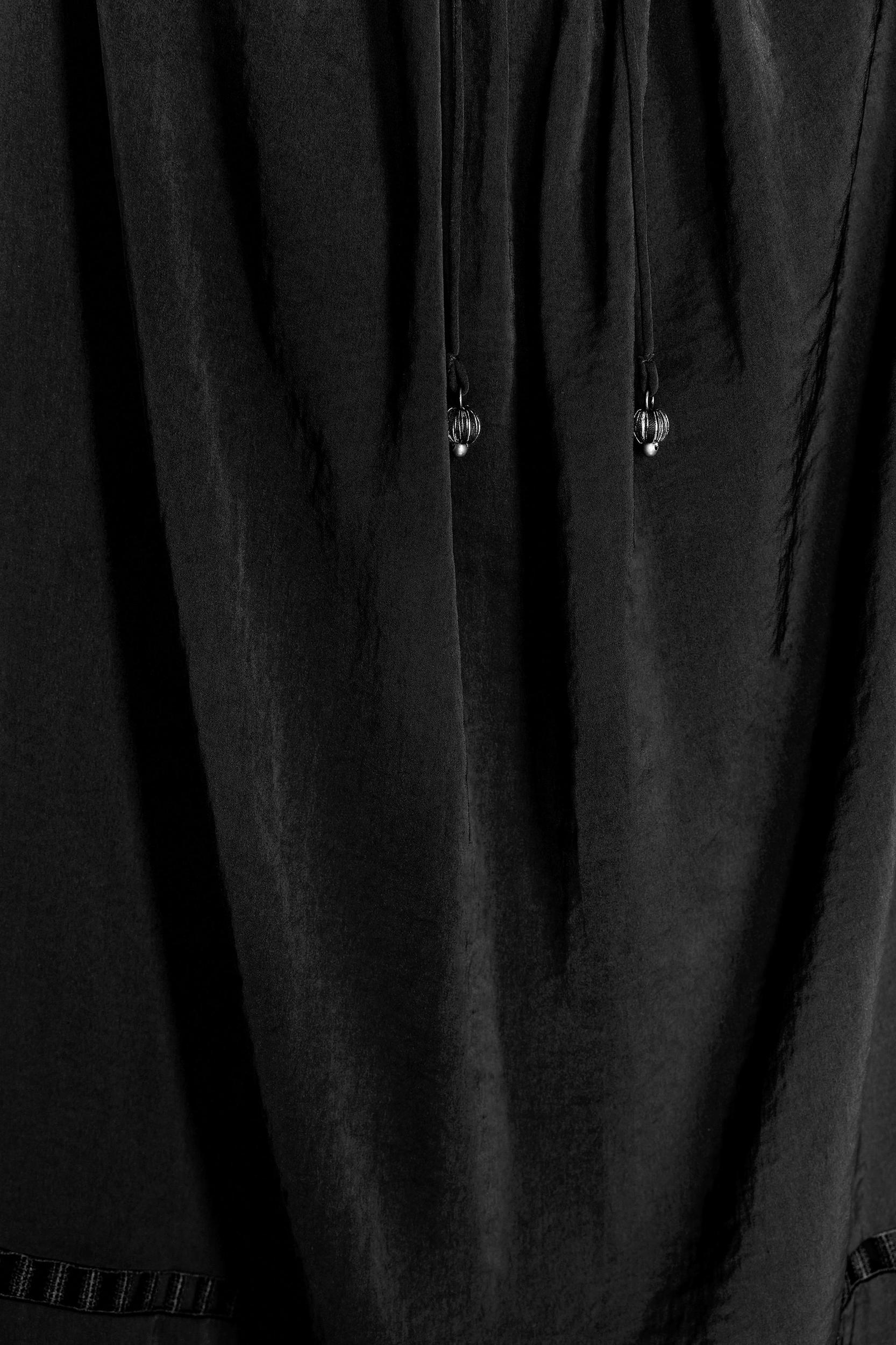 EMBROIDERED VOLUMINOUS MIDI DRESS Product Image