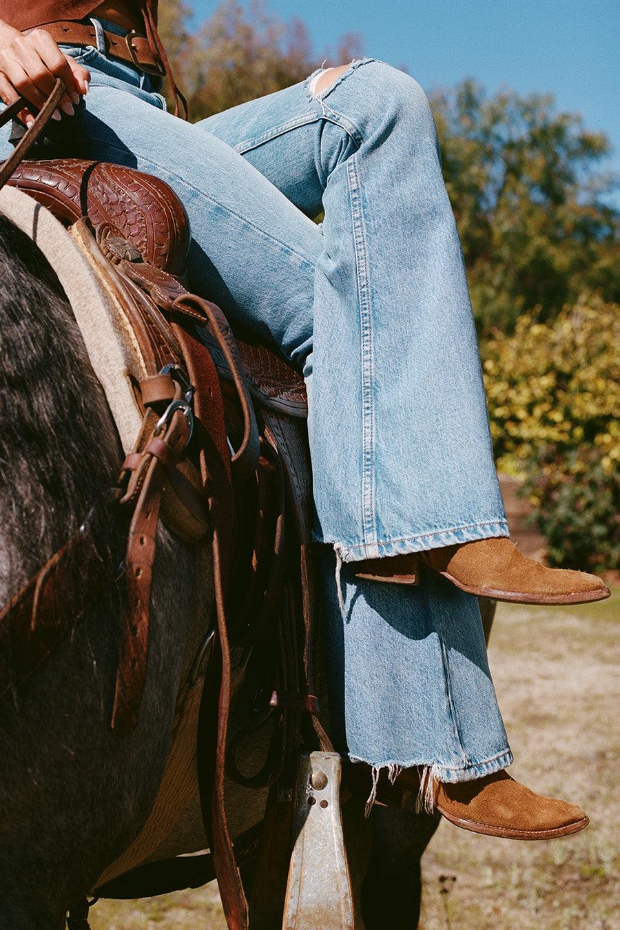 Atlanta Mid Rise Flare- Peachtree Product Image