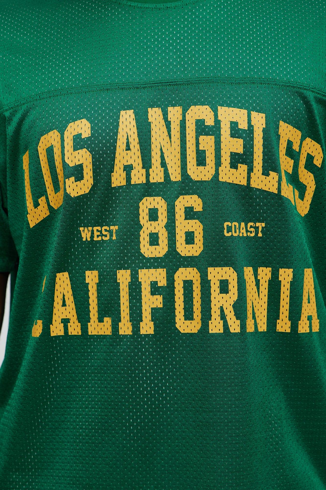 Los Angeles Jersey Tee - Green Male Product Image