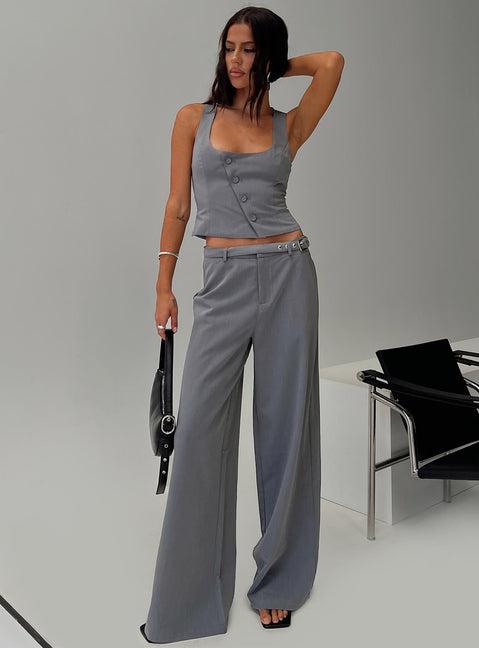 Airi Top Charcoal Product Image