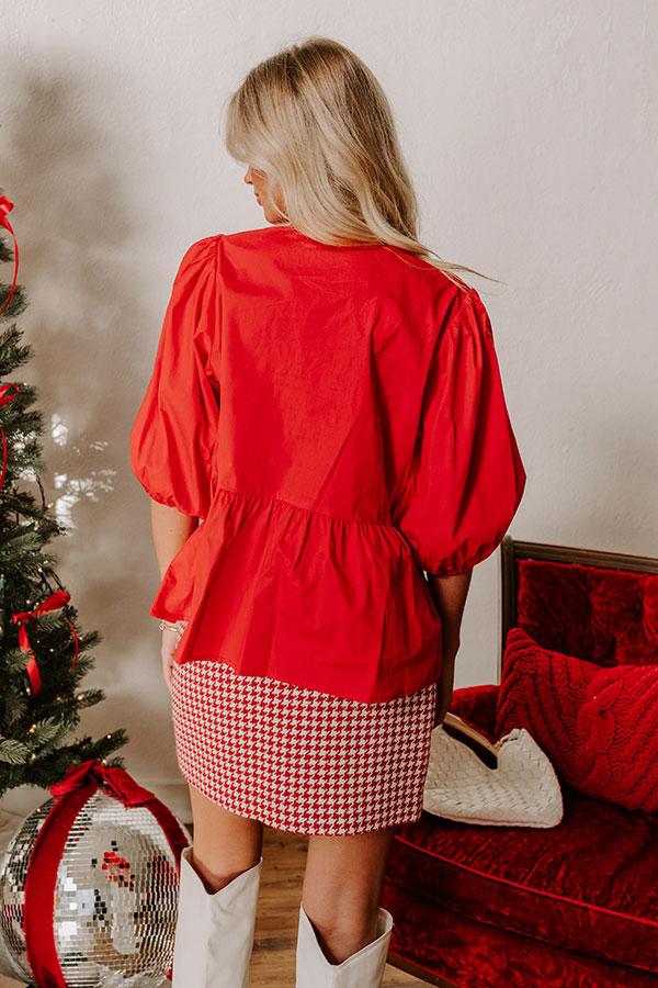 Flirty Feels Front Tie Top Product Image