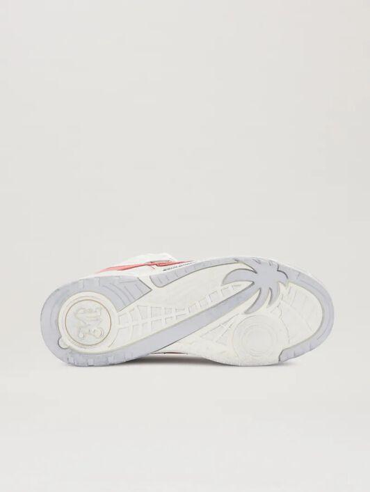 VENICE WORN OUT SNEAKERS WHITE - CORAL R Product Image