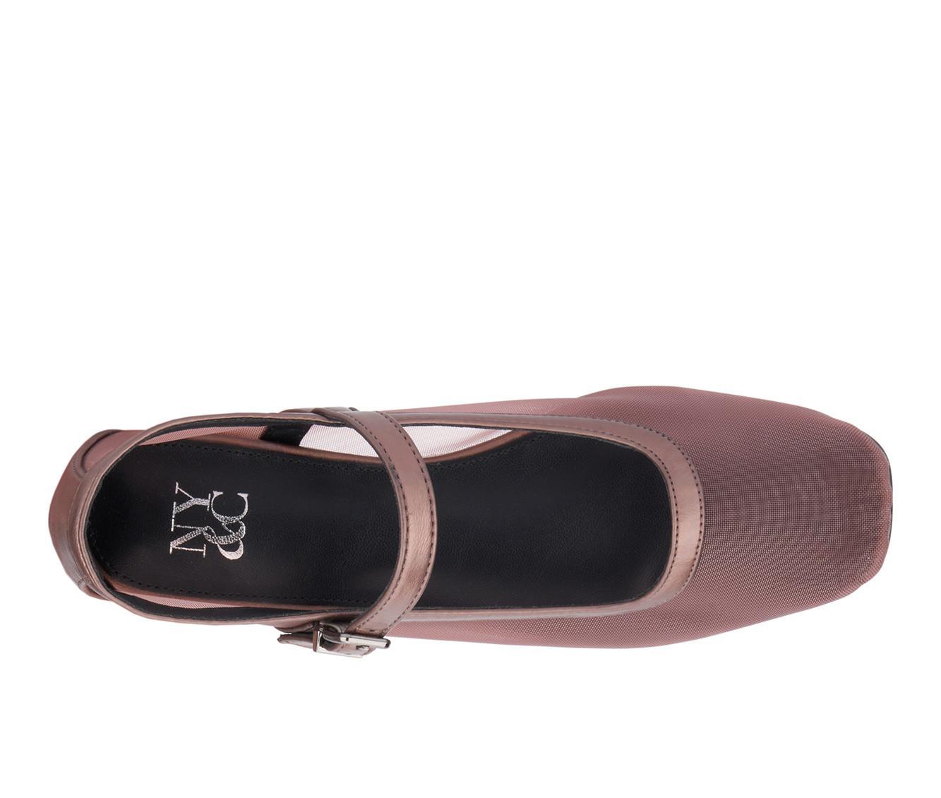 Women's New York and Company Page 2 Mary Jane Flats Product Image
