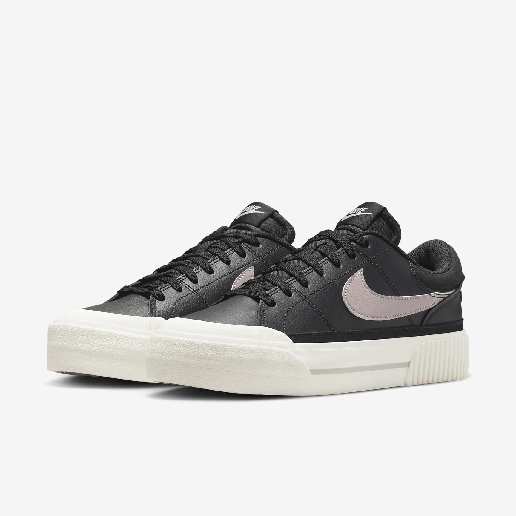 Nike Womens Court Legacy Lift Shoes | DM7590-002 Product Image
