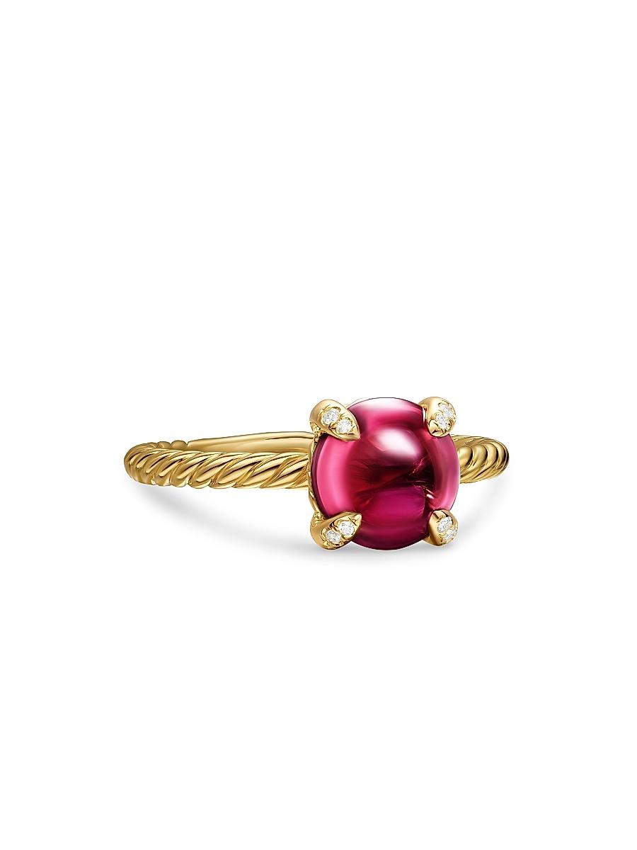 Womens Petite Chatelaine Ring in 18K Yellow Gold Product Image