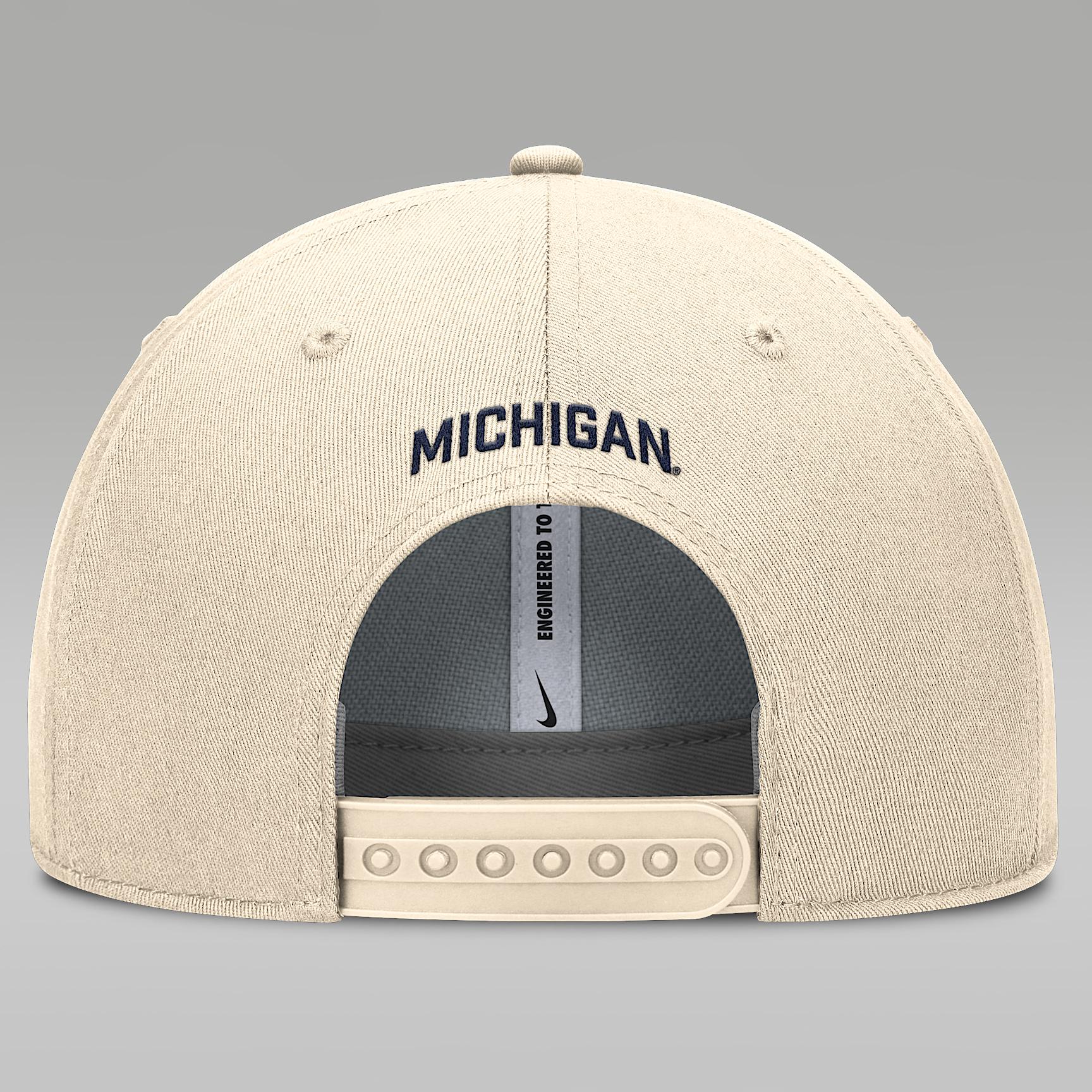 Mens Michigan Primetime Rise Jordan Brand Dri-FIT College Trucker Adjustable Hat | JC940C38MWN-A82 Product Image