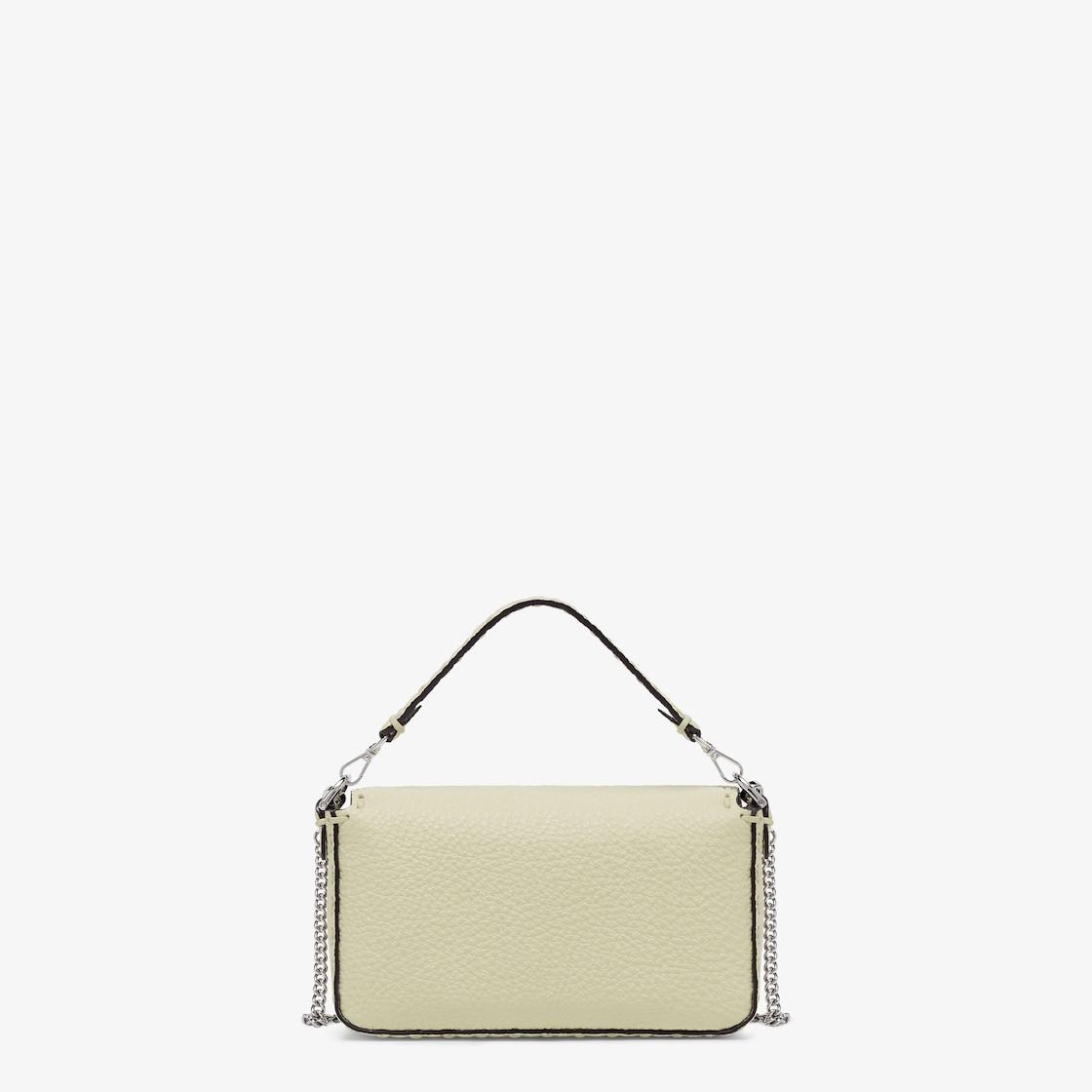 Baguette MiniSage green Selleria bag with 309 hand-sewn topstitches Product Image