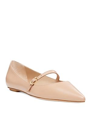 Womens Emilia Leather Mary Jane Ballet Flats Product Image