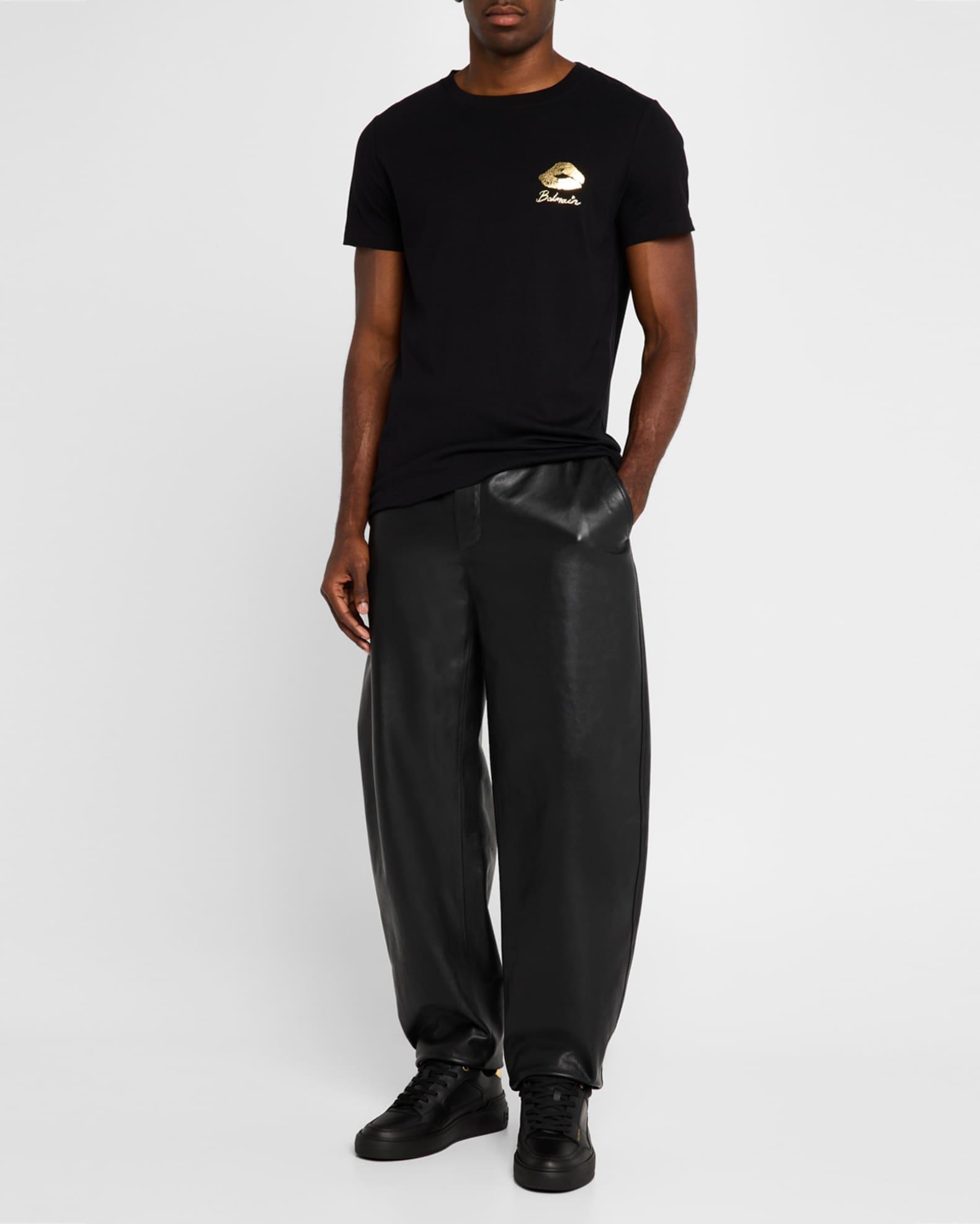 Men's B-Court Leather Low-Top Sneakers Product Image