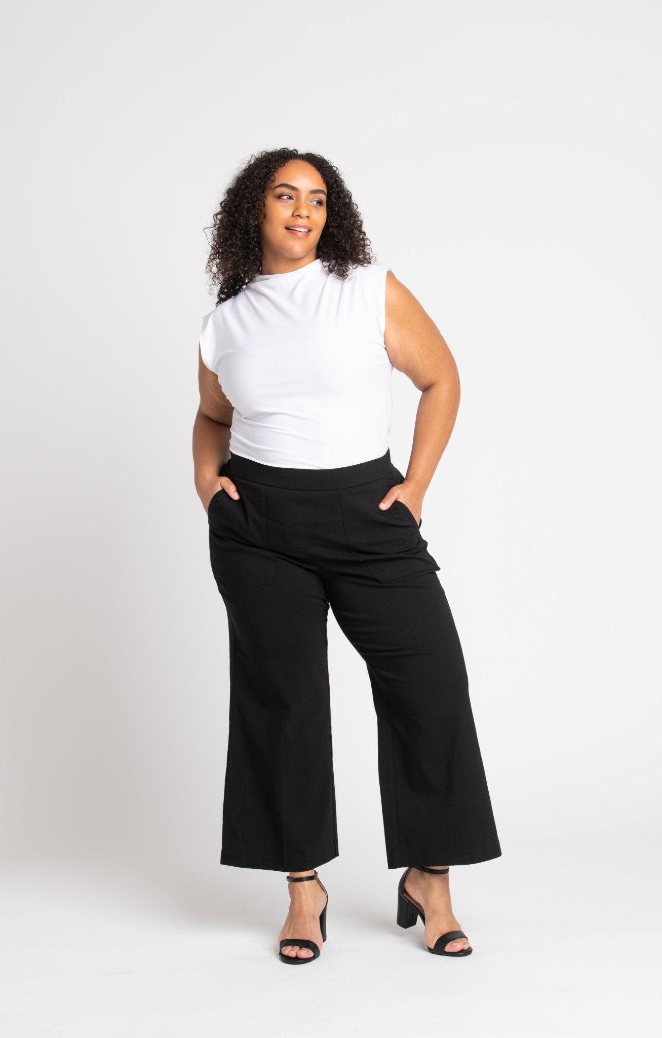 Roz & Ali™ - Liv Superstretch Sailor Pants - Plus Product Image