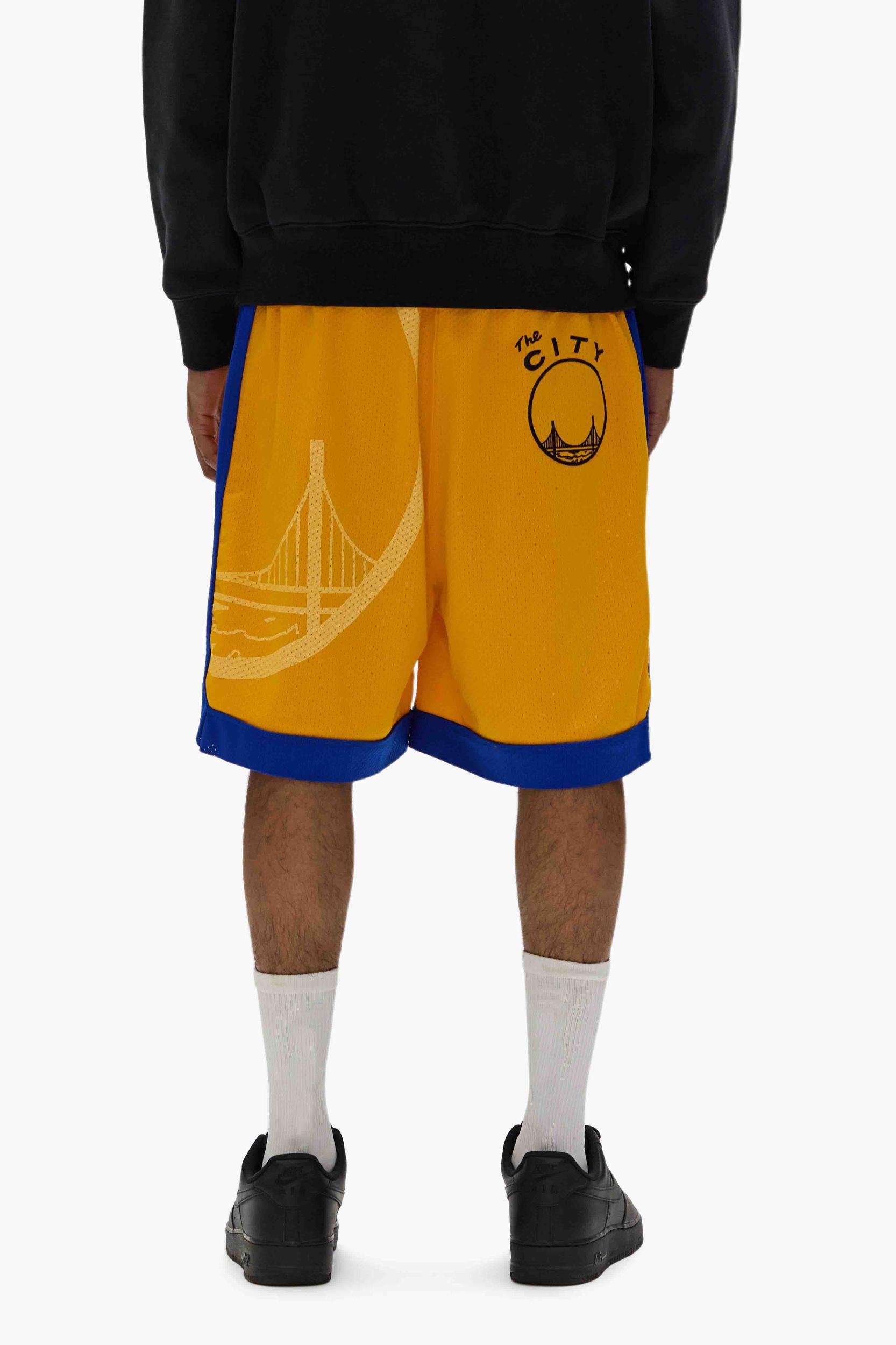 Warriors Mesh Shorts Male Product Image