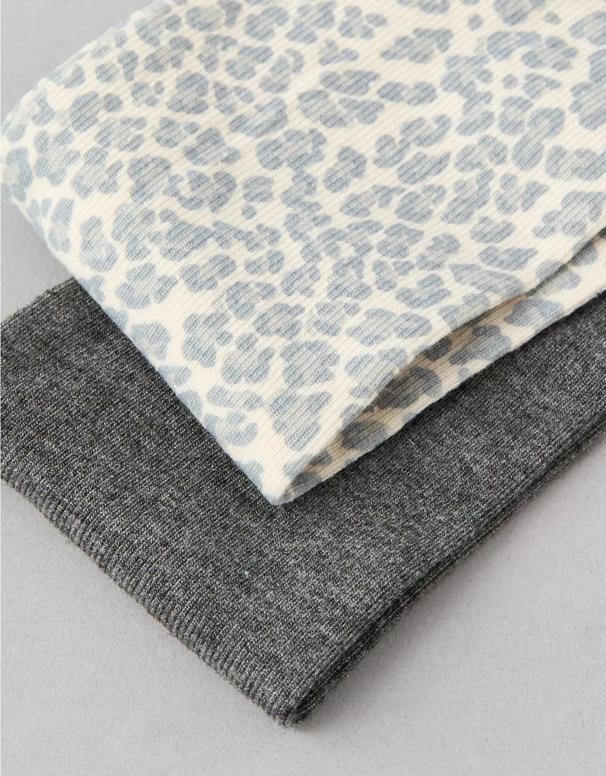 AE Snow Leopard Headbands 2-Pack Product Image