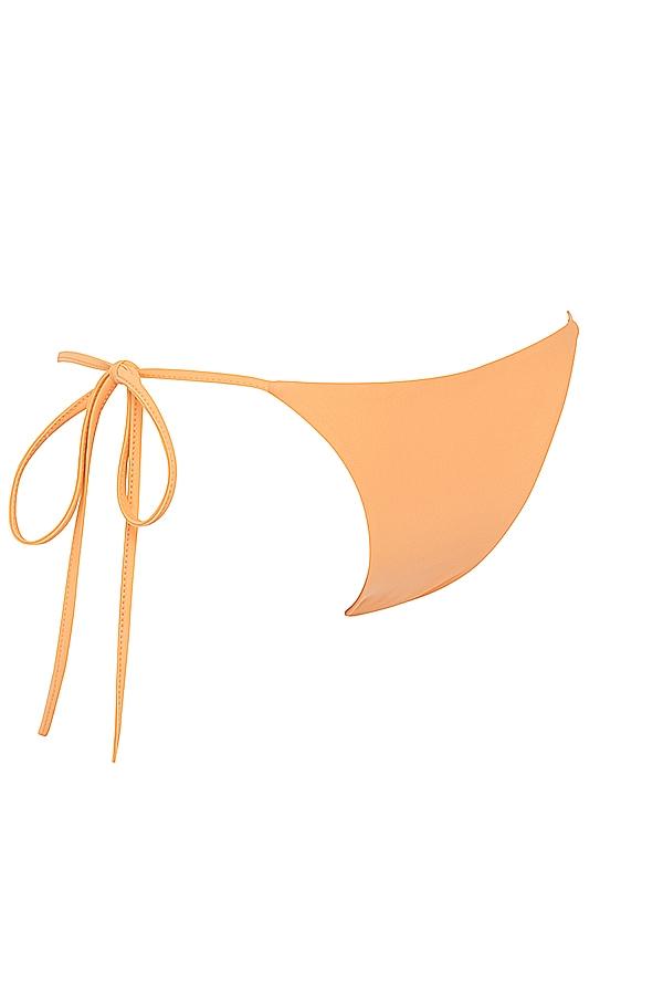 Santorini  light orange tie side bikini bottom Product Image