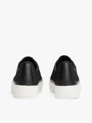 Embroidered TH Monogram Mesh Sneaker Product Image
