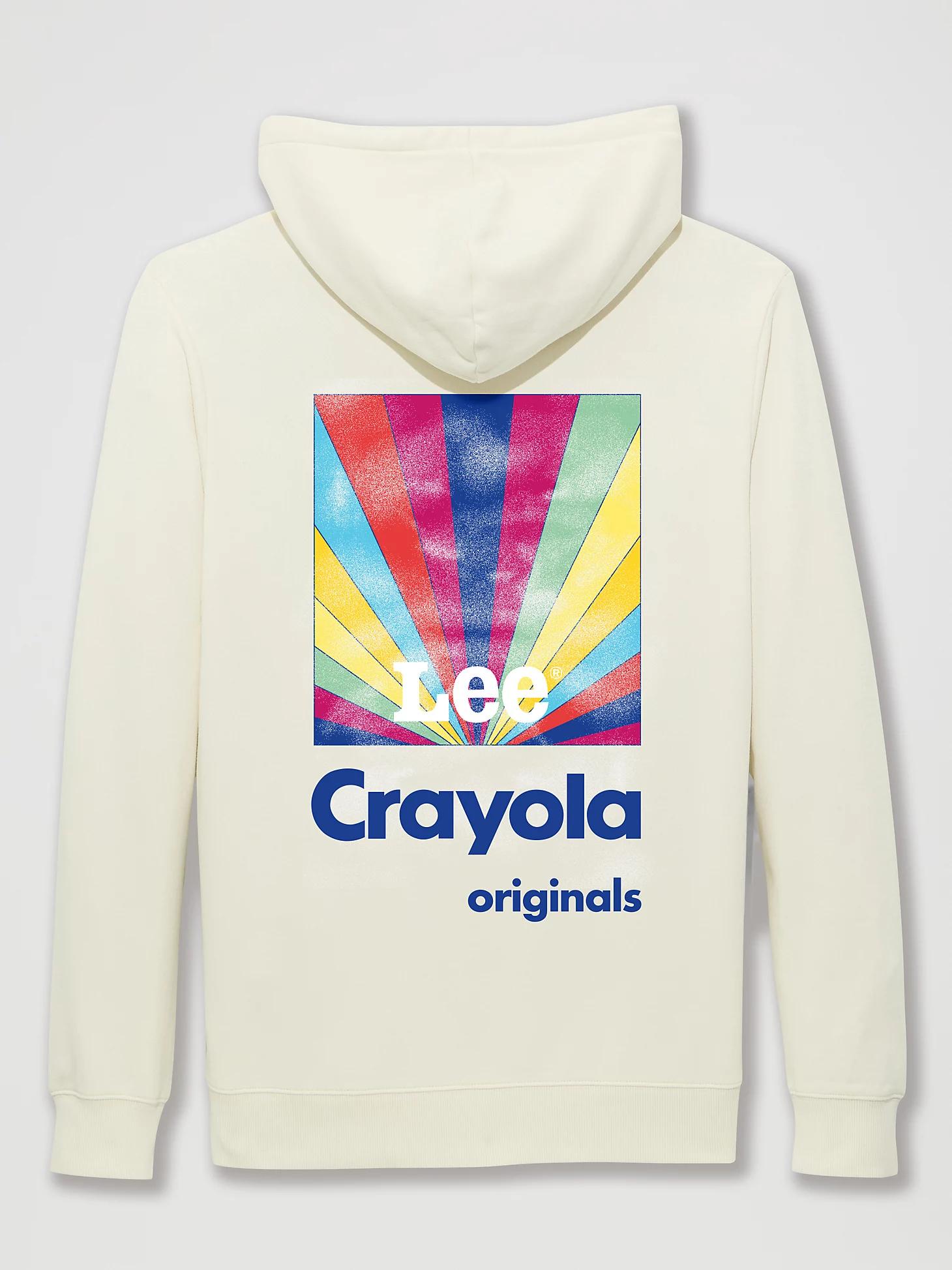 Lee® x Crayola® Limited Edition Color Burst Graphic Hoodie | Men's Tops & Tees | Lee® Product Image