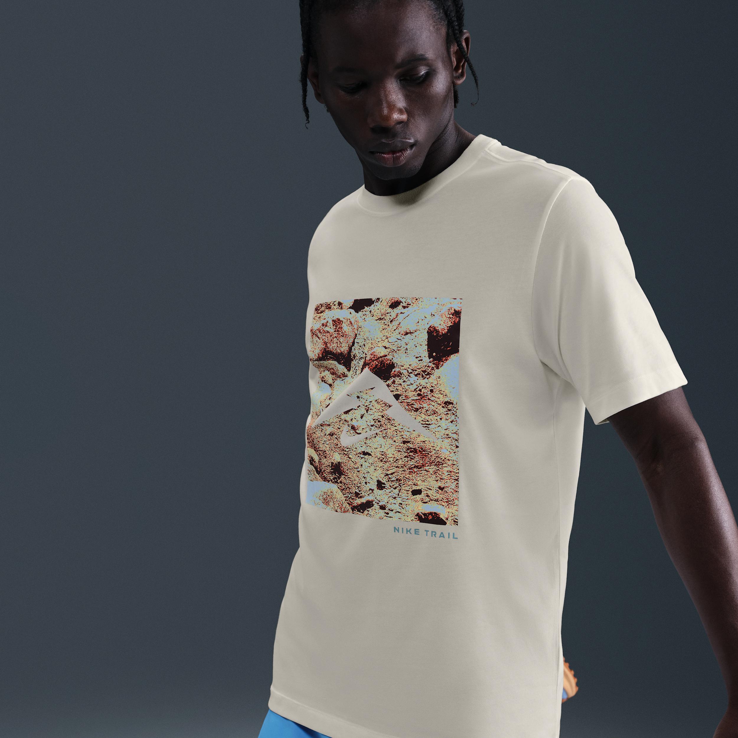 Nike Mens Dri-FIT Trail Running T-Shirt | HV4148-133 Product Image