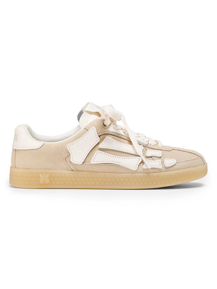 Womens Pacific Bones Leather Sneakers Product Image
