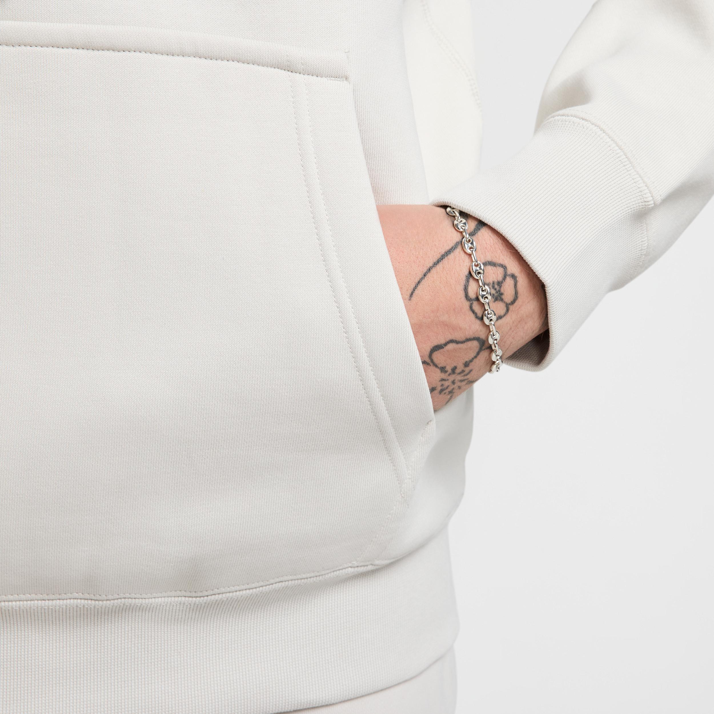 Nike Mens Solo Swoosh Fleece Pullover Hoodie | DX1355-072 Product Image