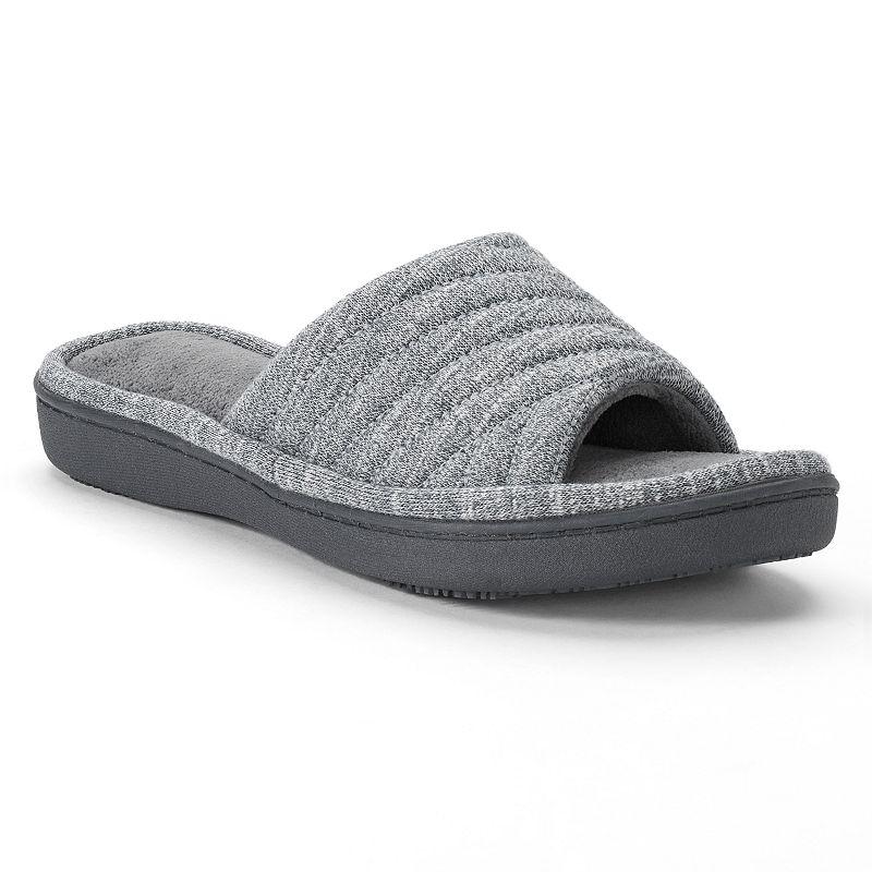 isotoner Andrea Space Knit Women's Slide Slippers,  Product Image