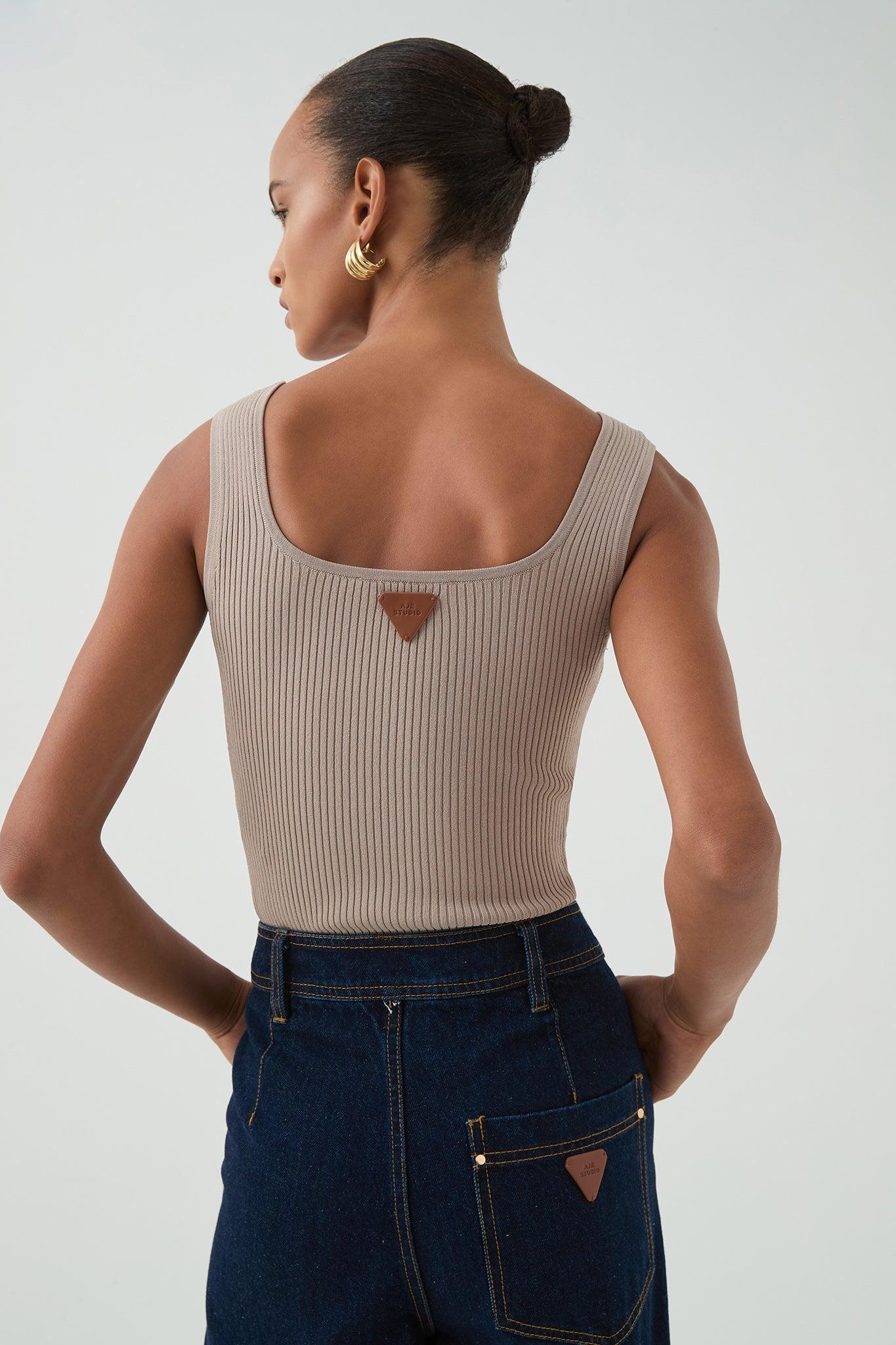 Deia Rib Knit Top Product Image