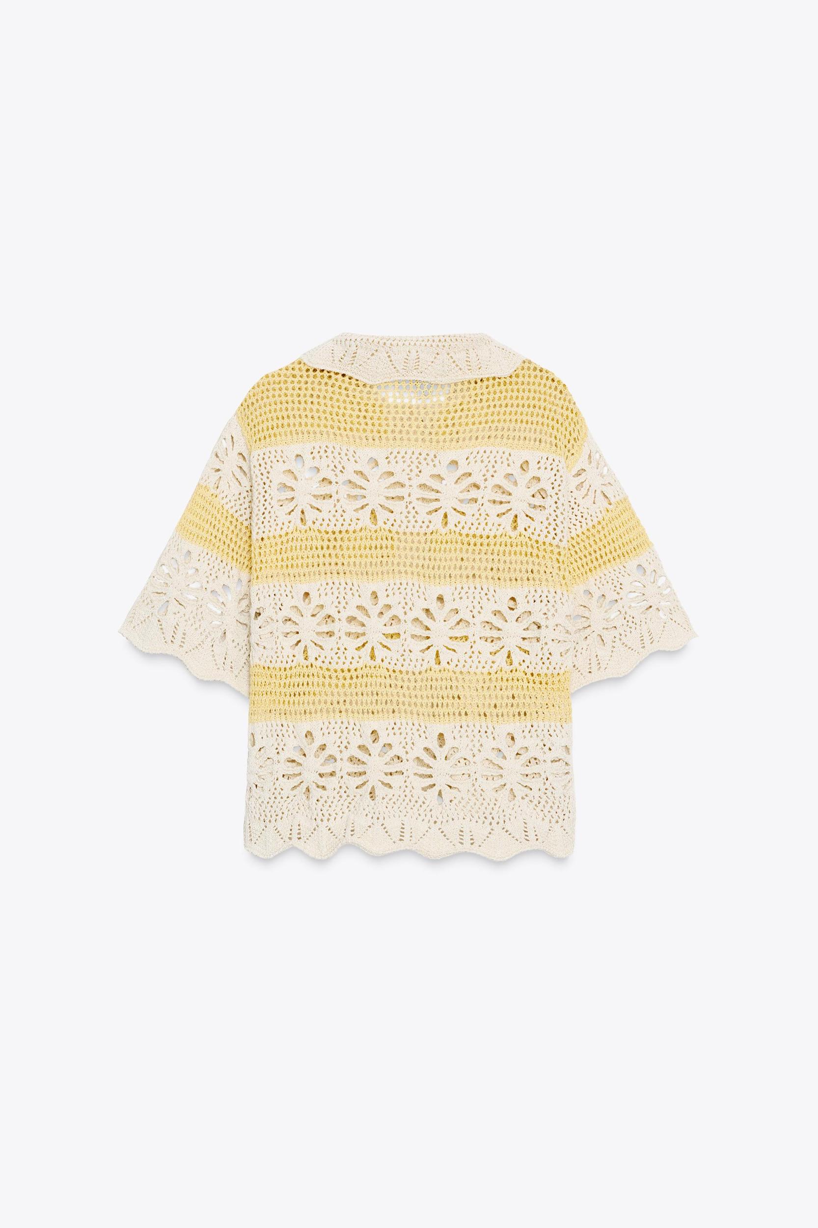 POINTELLE KNIT TOP Product Image