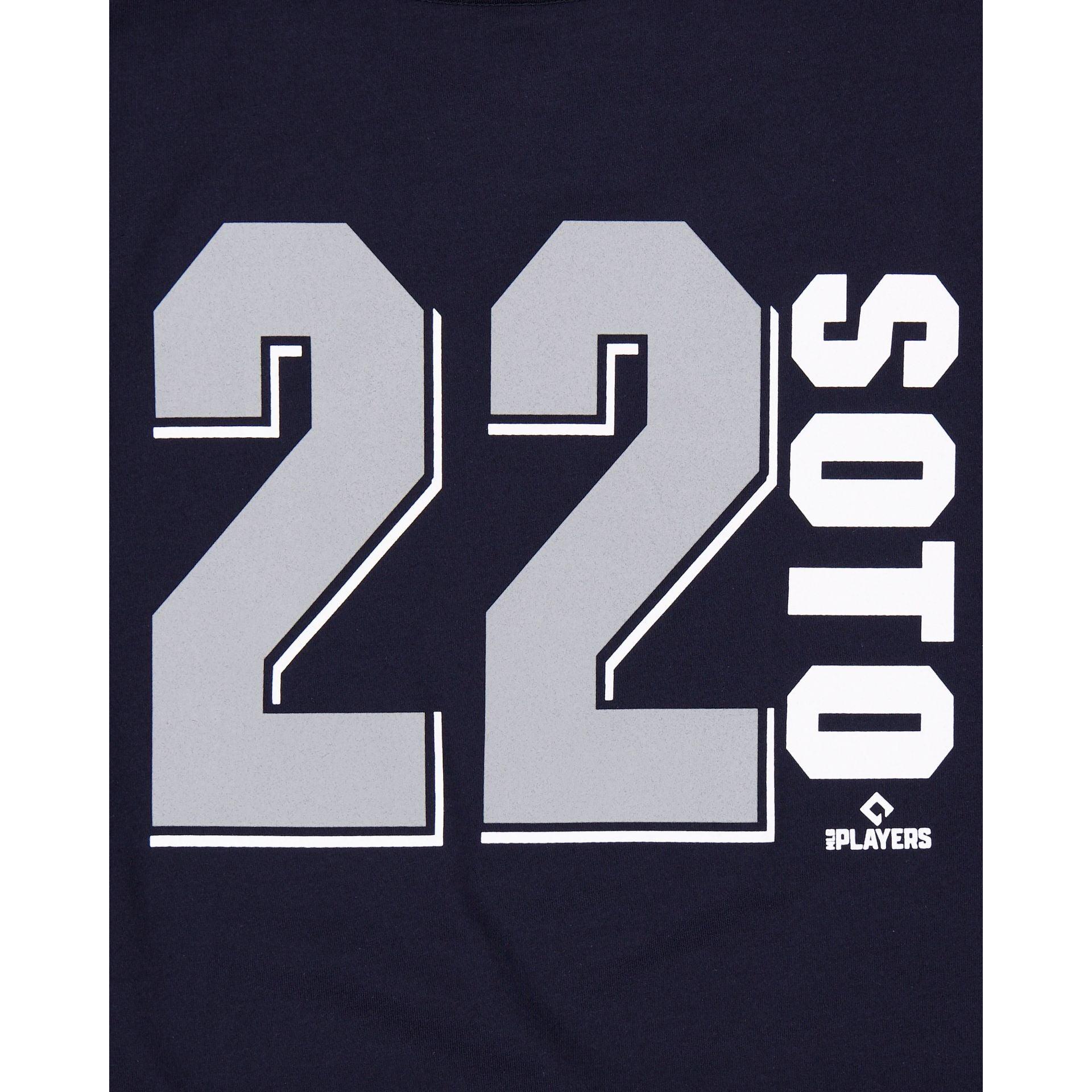 New York Yankees Juan Soto Navy T-Shirt Male Product Image