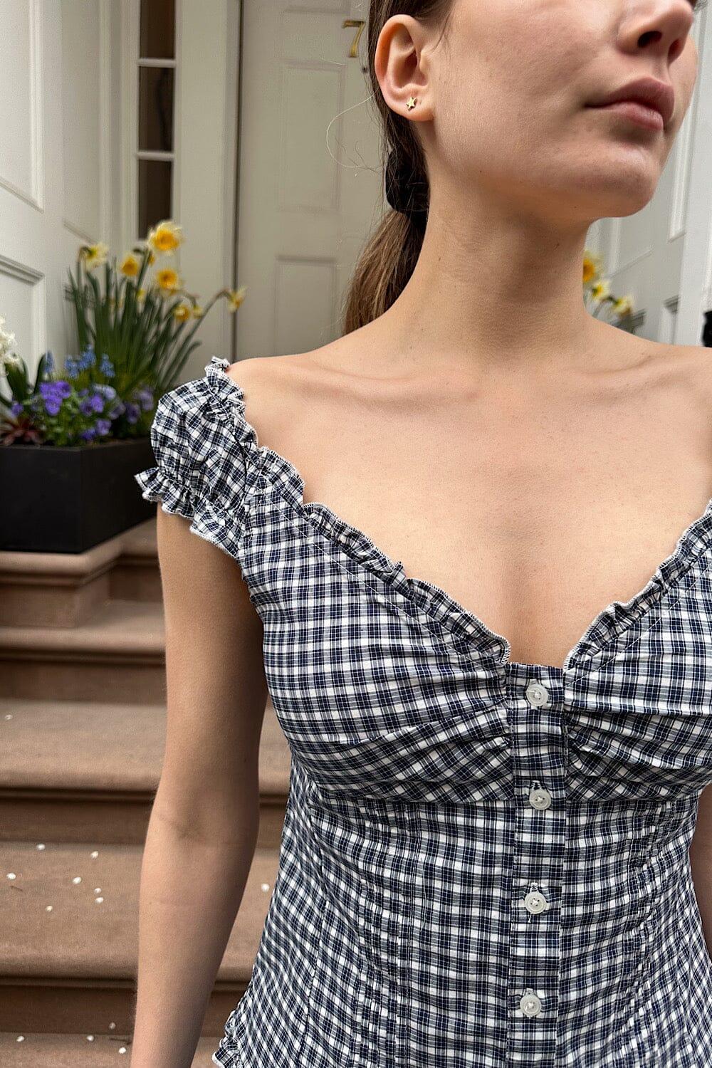Elena Plaid Top Product Image