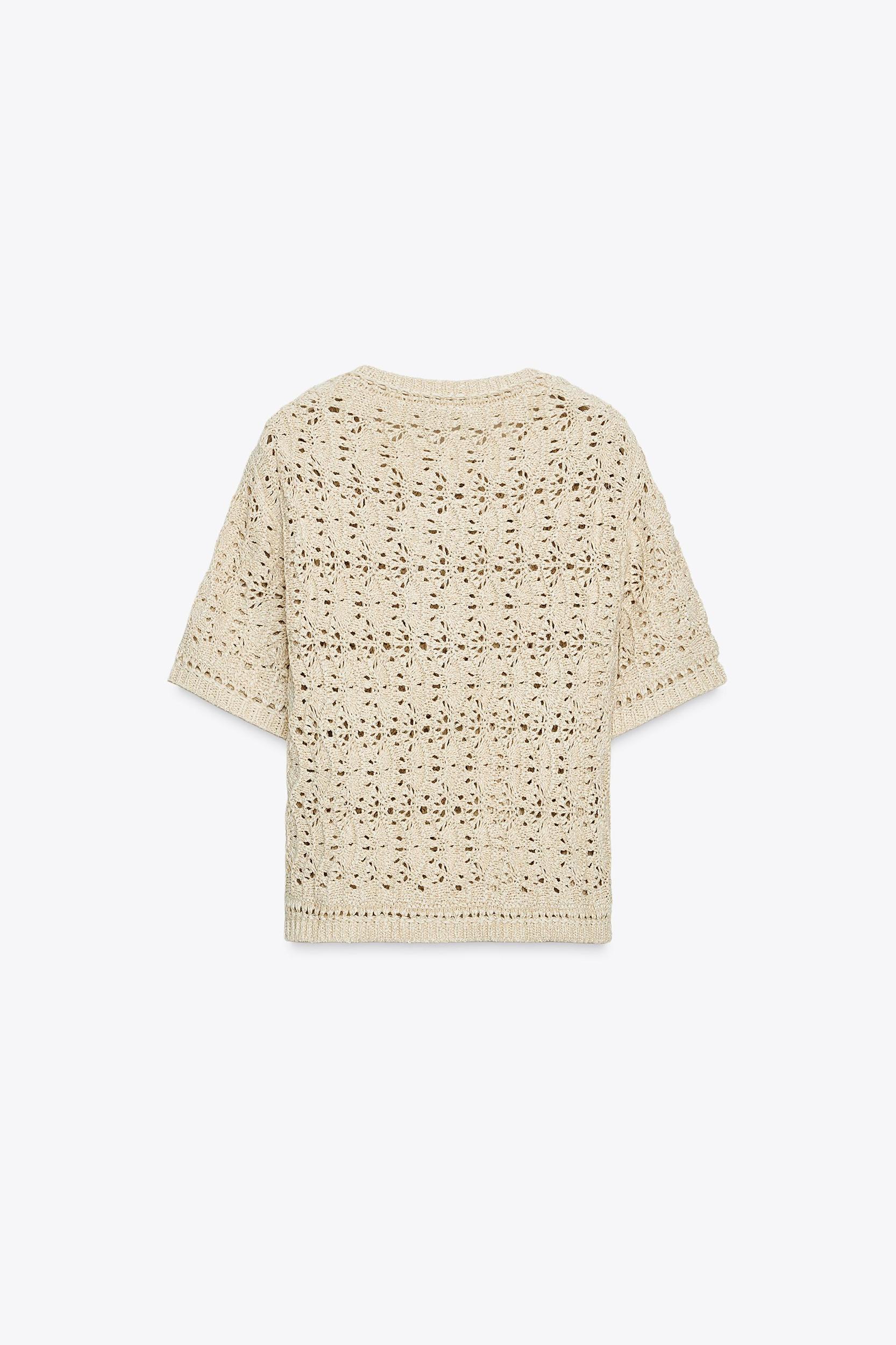 OPEN KNIT CARDIGAN Product Image