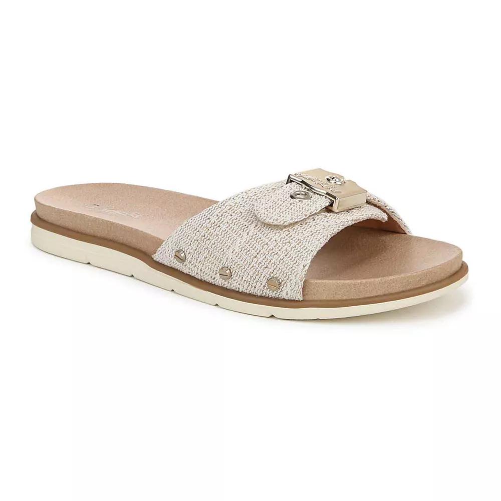 Dr. Scholl's Nice Iconic Women's Slide Sandals, Size: 9, Light Gold Product Image