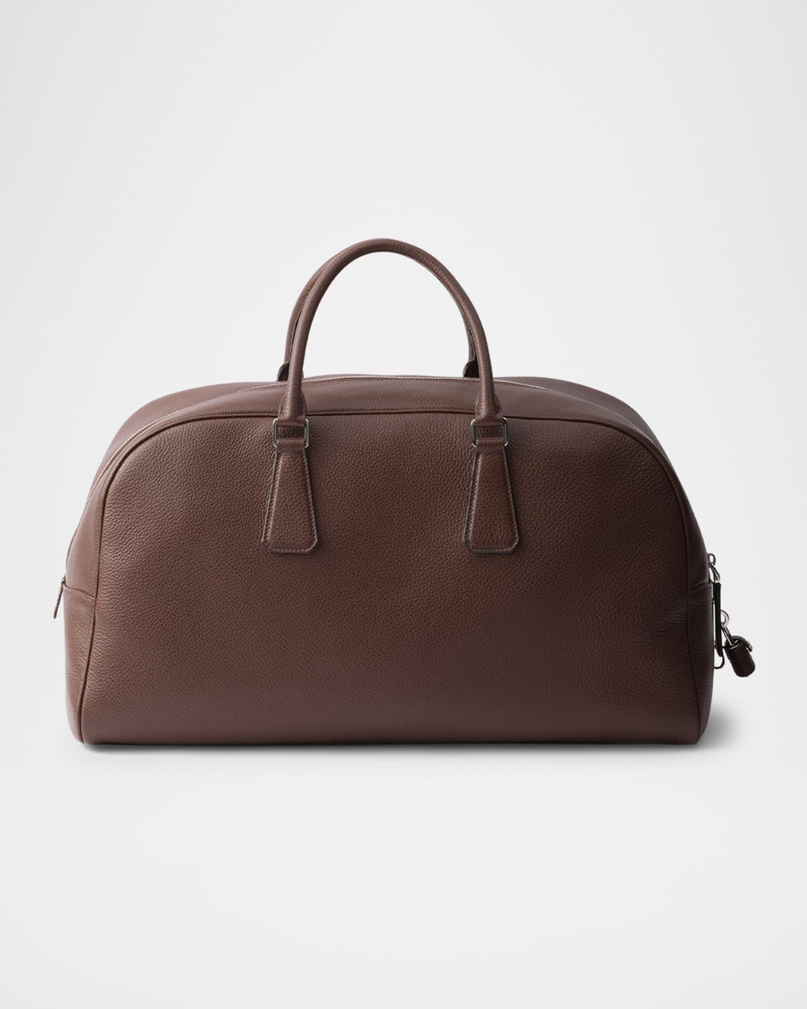 Triangle Leather Duffle Bag Product Image