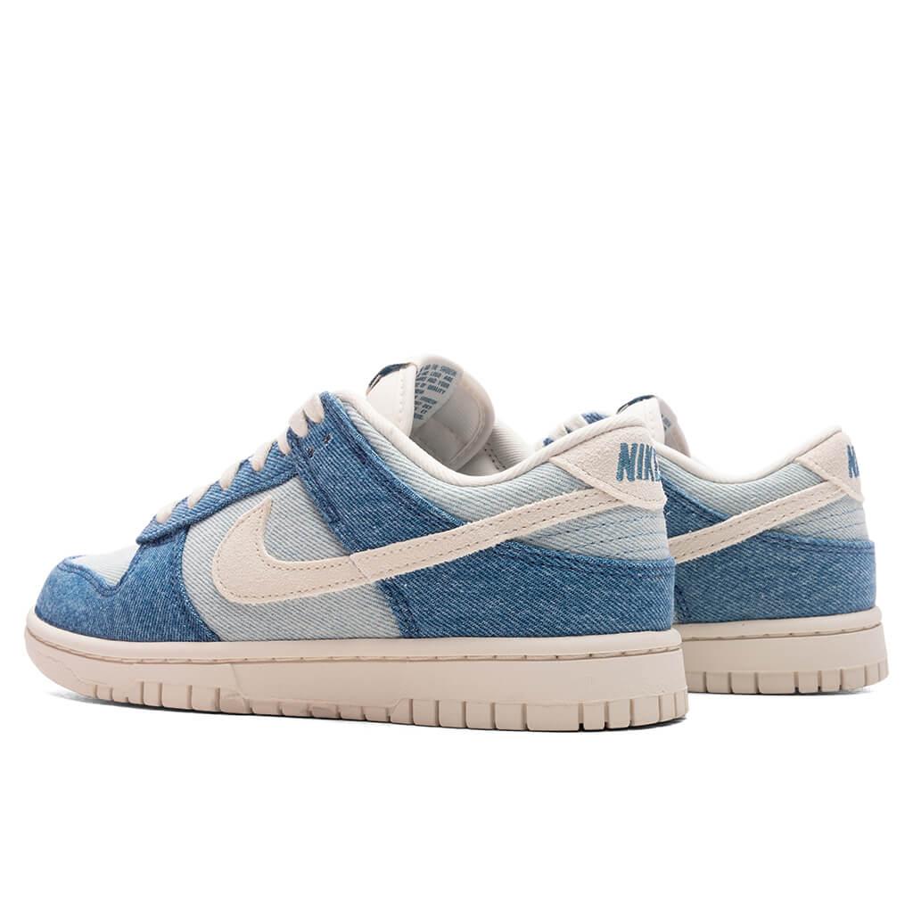 Women's Dunk Low 'Denim' - Smokey Blue/Pale Ivory/Denim Turquoise/Ochre Female Product Image