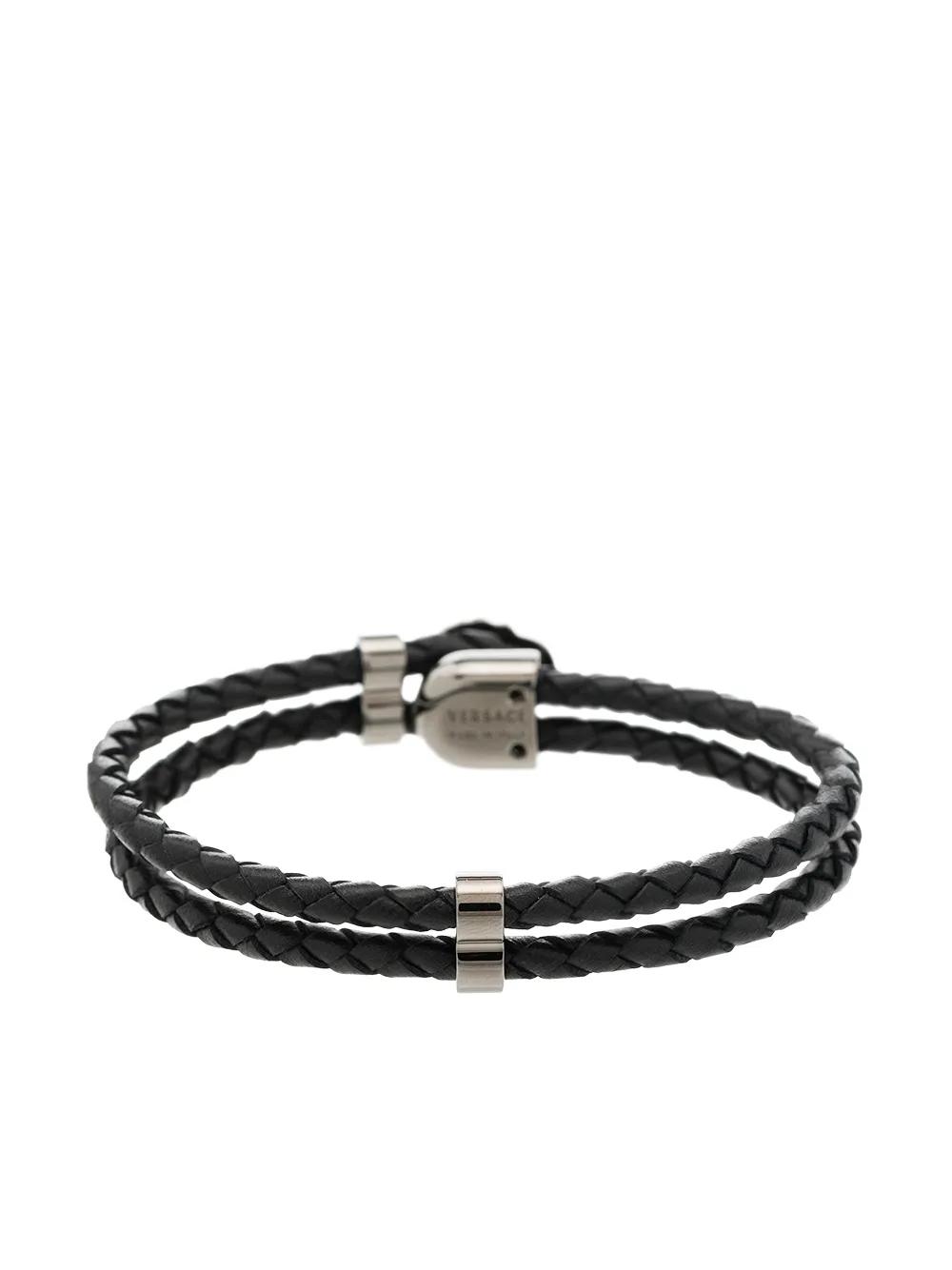 La Medusa leather bracelet Product Image