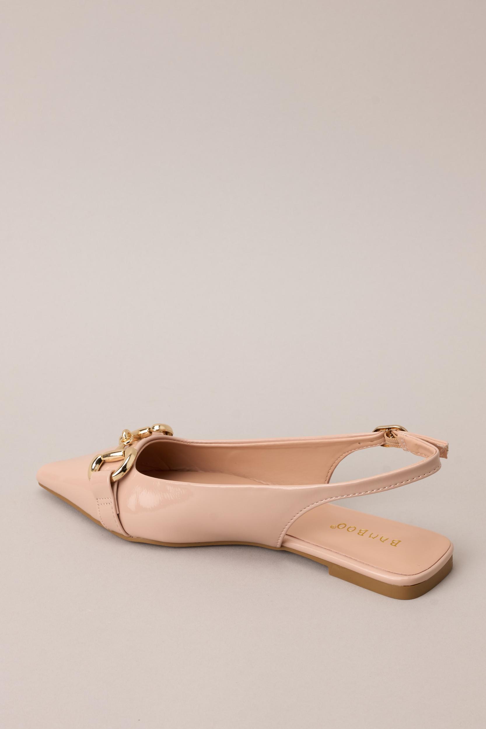 Remember Good Times Beige SlingBack Flats Product Image