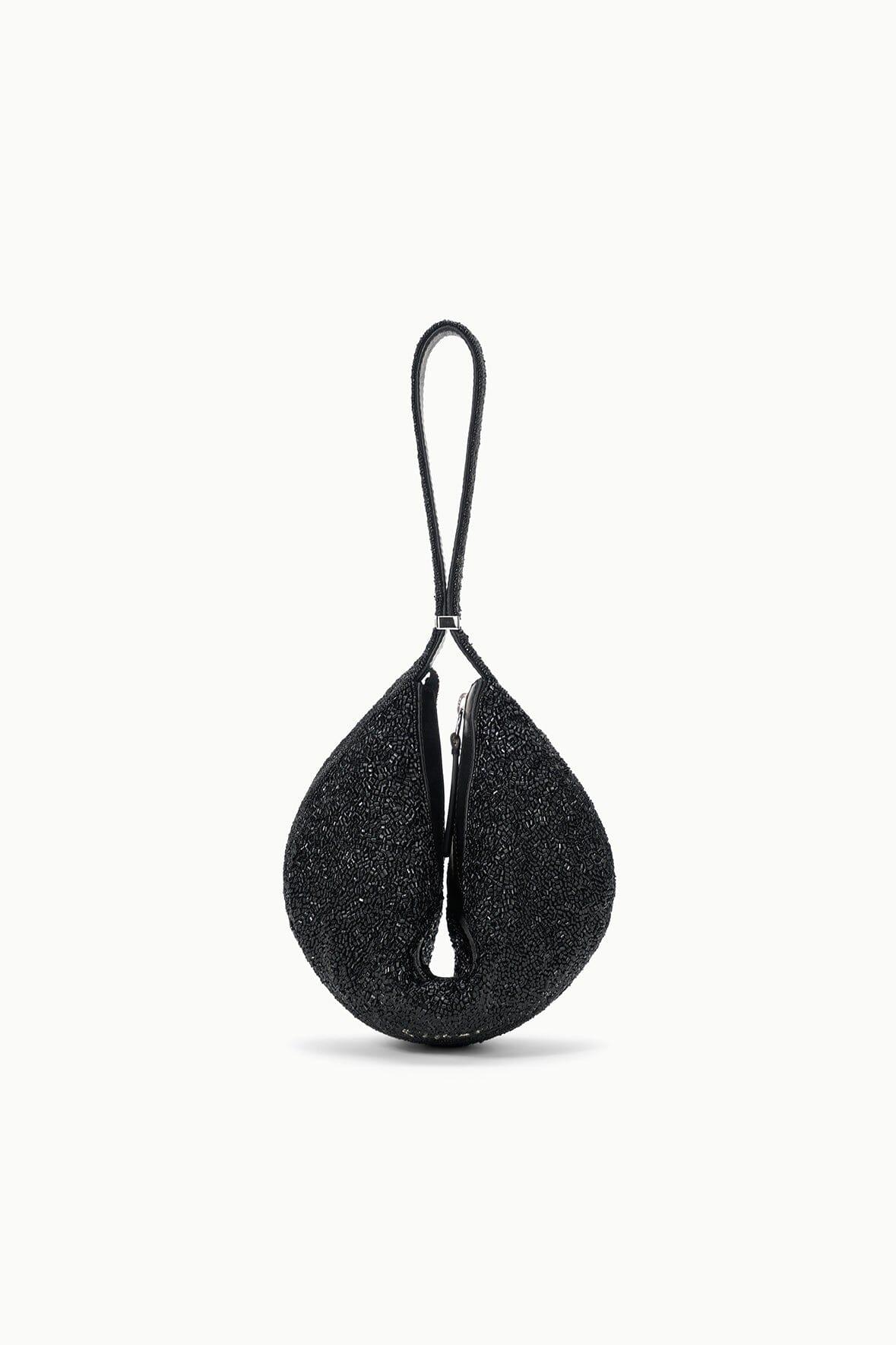 DEMY BEADED SHOULDER BAG | BLACK Product Image