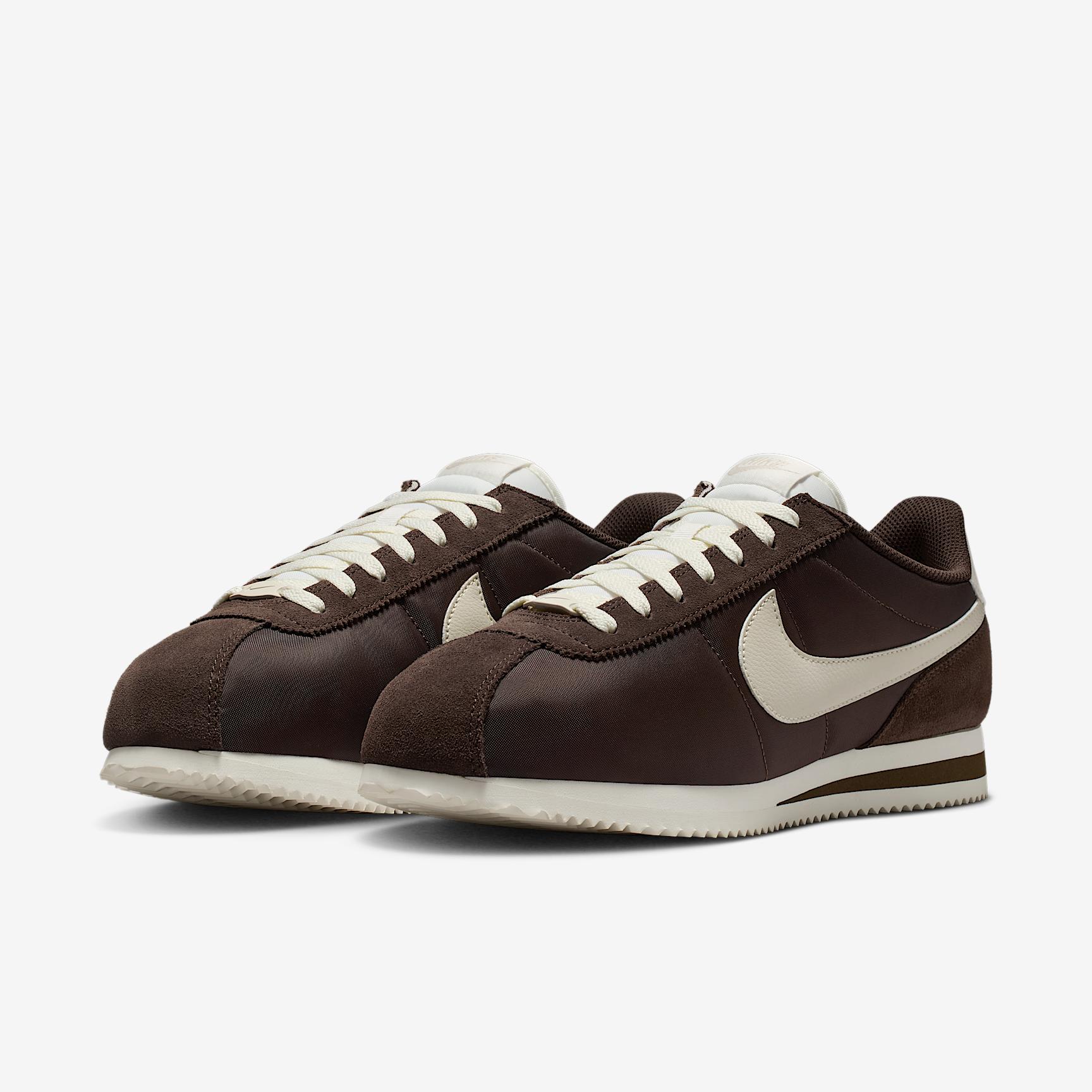 Nike Mens Nike Cortez - Mens Shoes Baroque Brown/Sail/Lt Orewood Brown Product Image