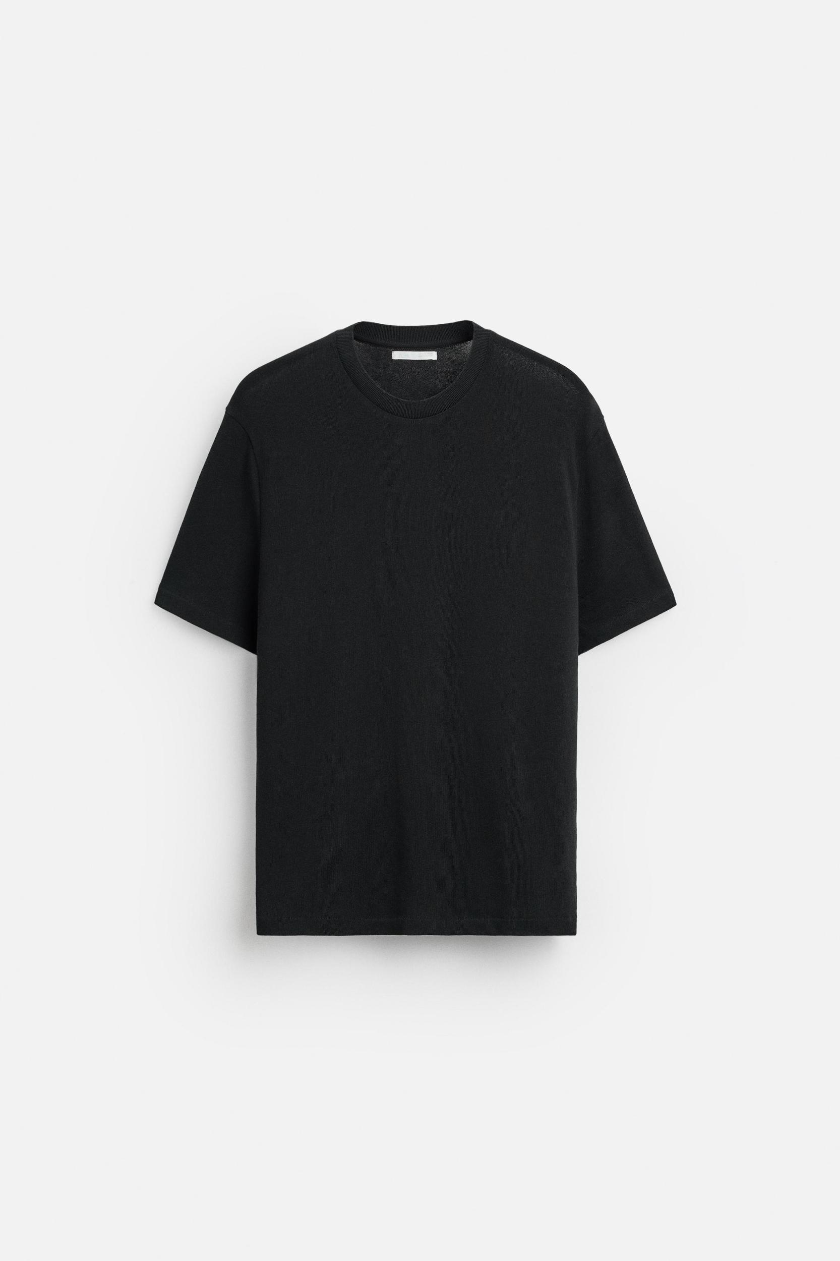 REGULAR FIT KNIT T-SHIRT Product Image