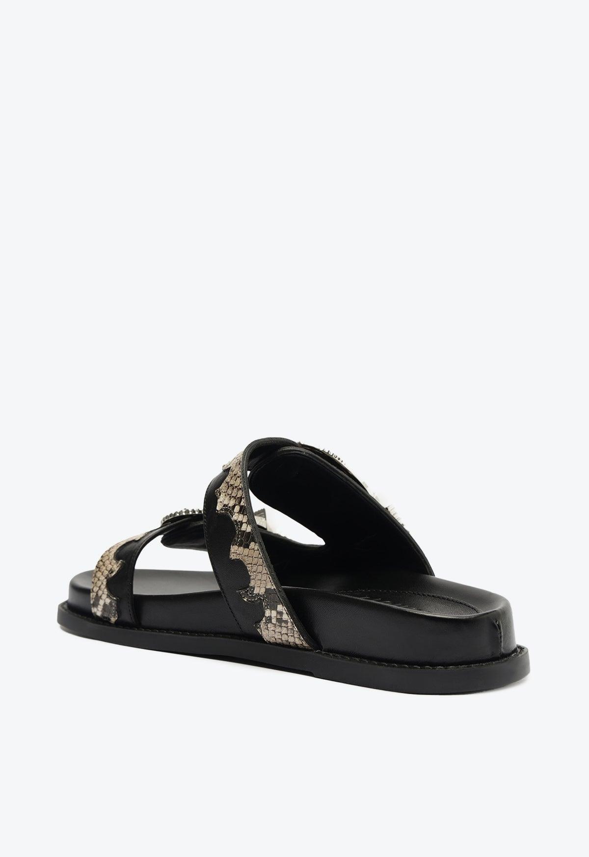 Harper Sporty Leather Sandal Female Product Image