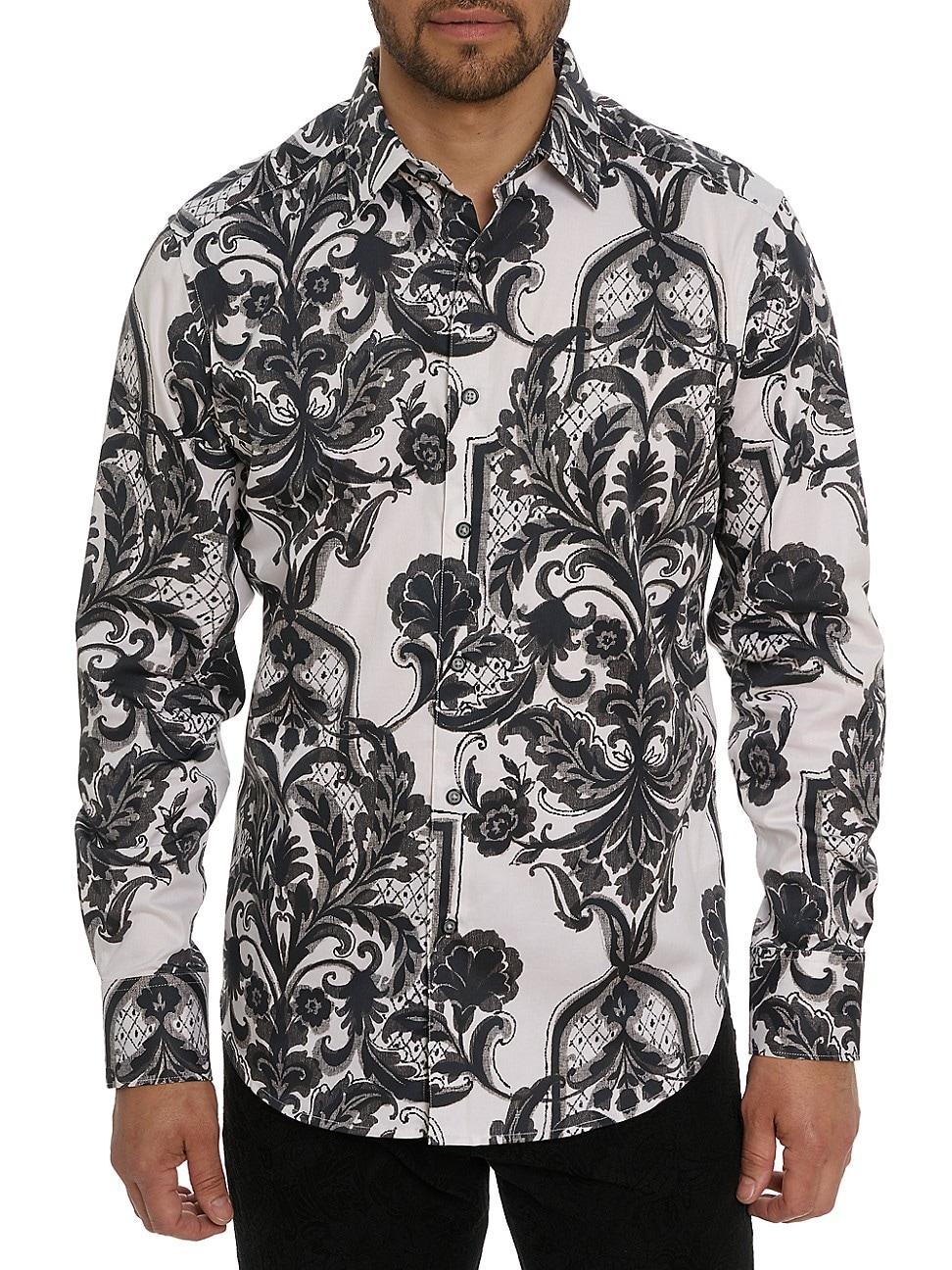 Mens Hobart Paisley Woven Shirt Product Image