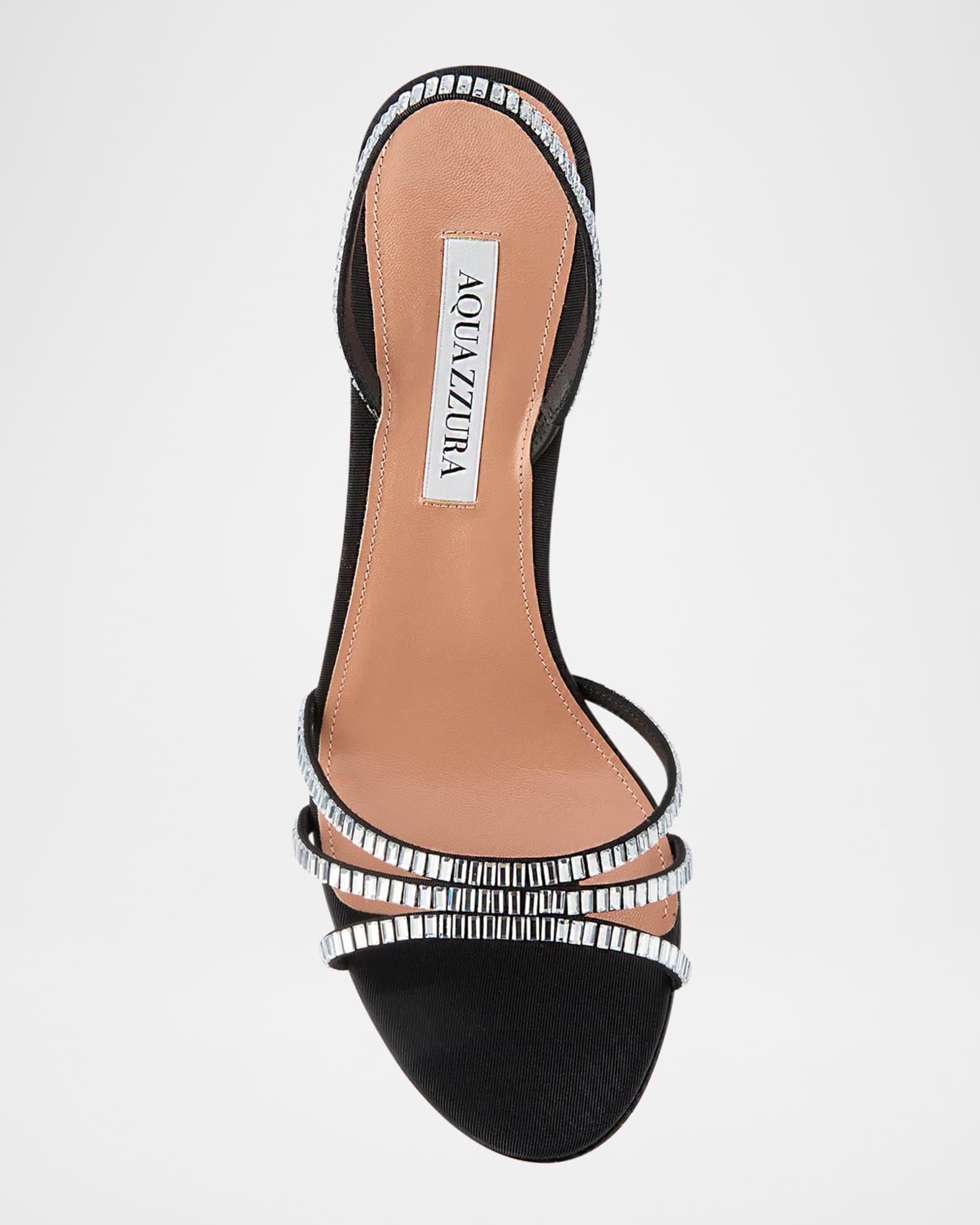 Memoire Crystal Grosgrain Halter Sandals Product Image