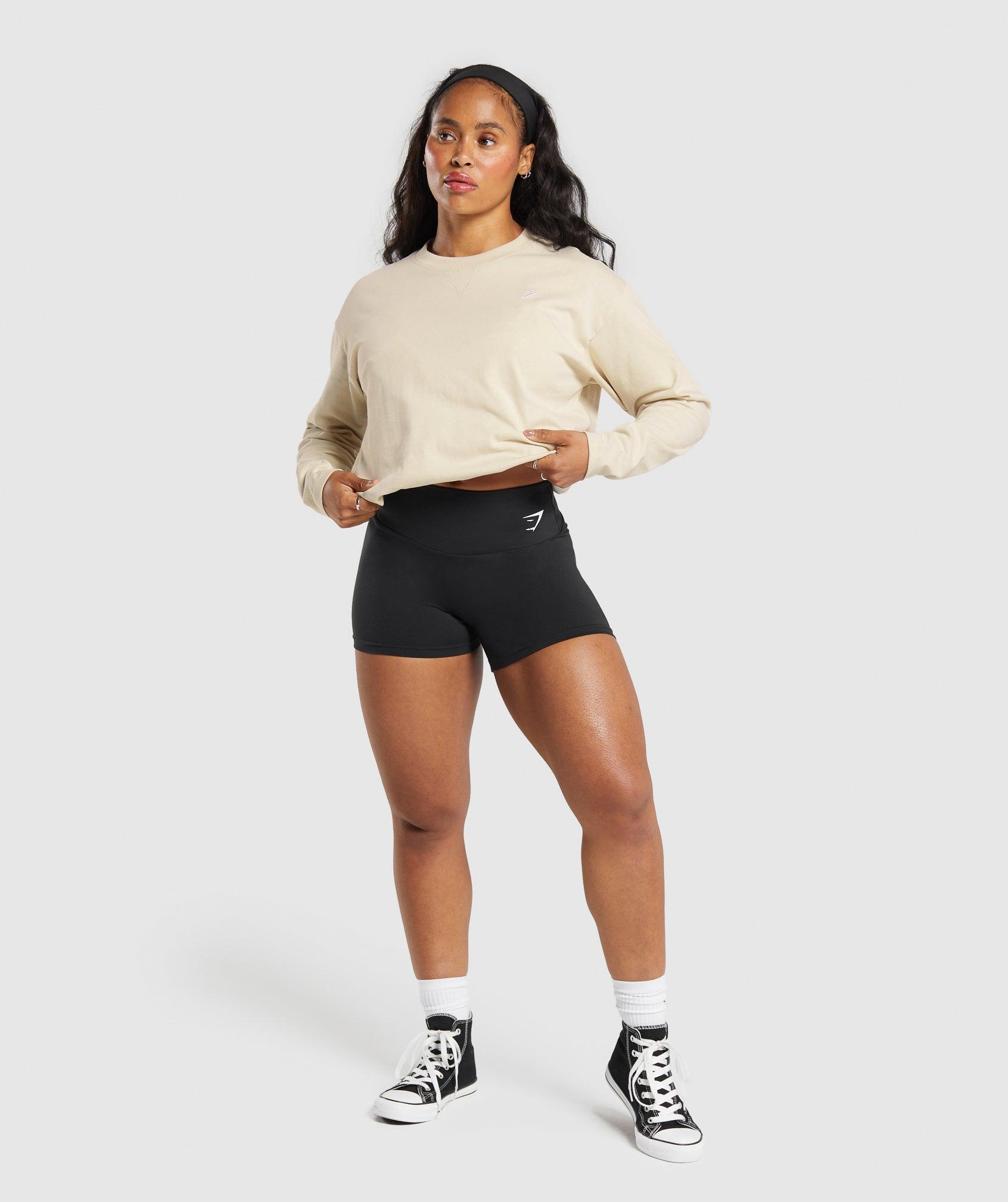 Heavyweight Cotton Long Sleeve Top Product Image
