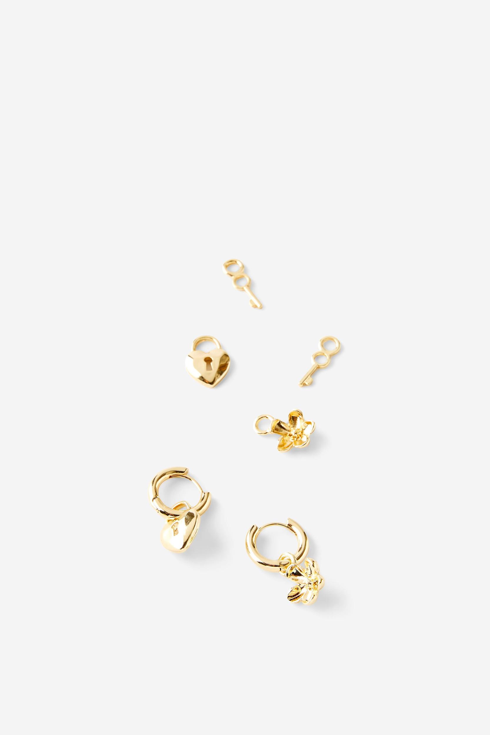 Charm Huggie Set Product Image