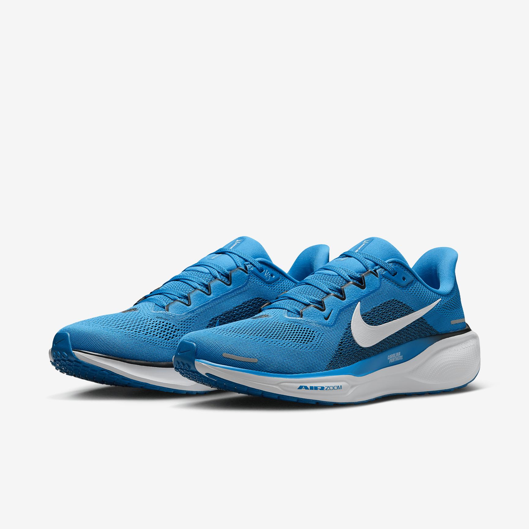 Nike Pegasus 41 NFL Carolina Panthers Men's Road Running Shoes Product Image