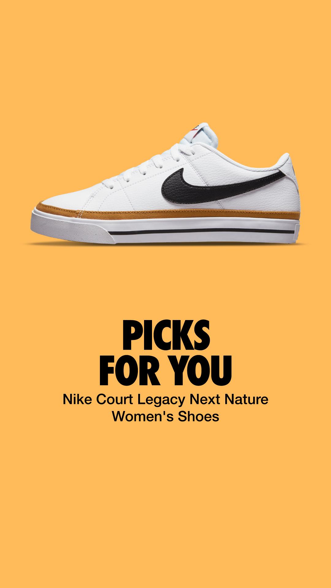 Nike Womens Court Legacy Next Nature Shoes | DH3161-100 Product Image