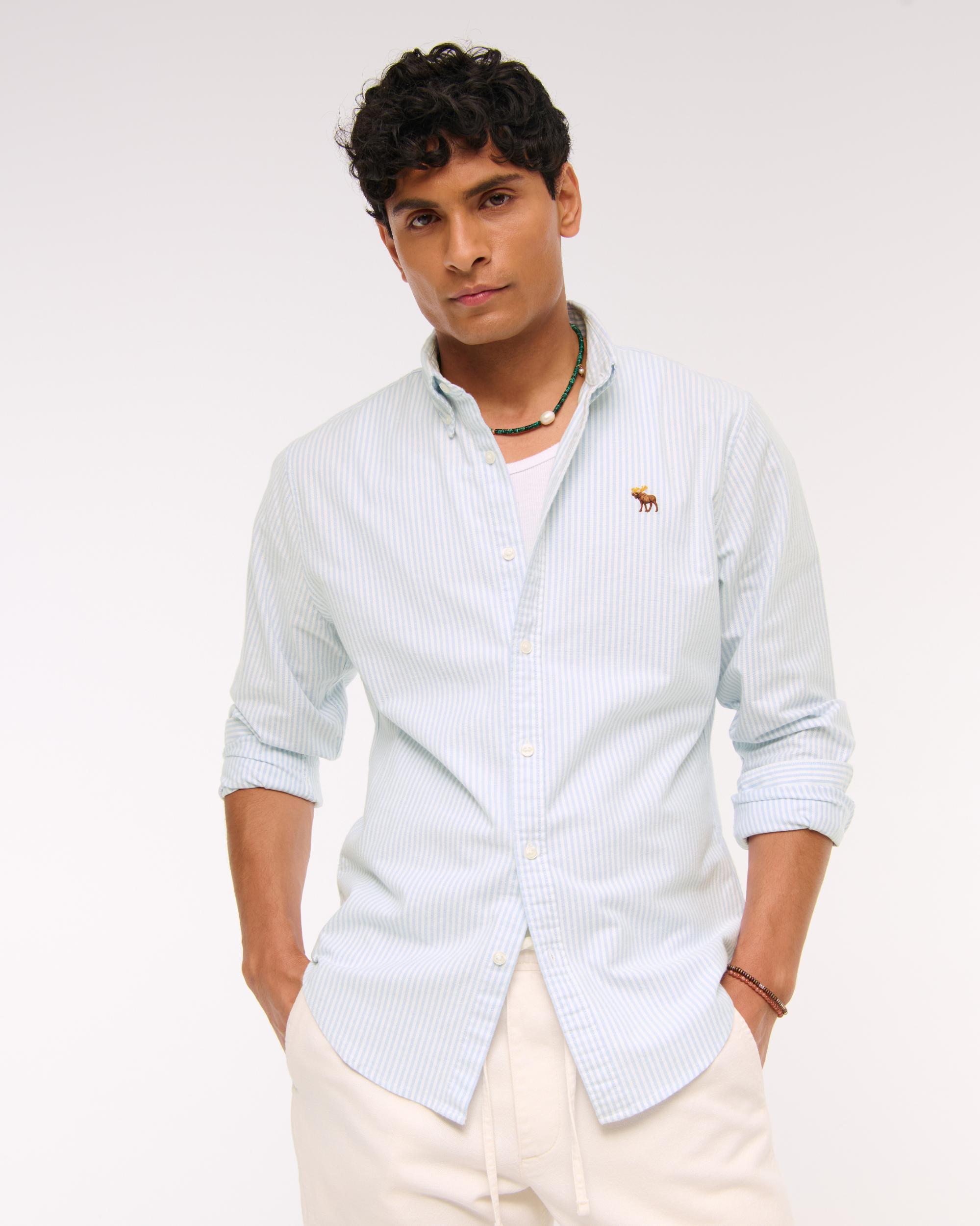 Signature Icon Oxford Shirt Product Image