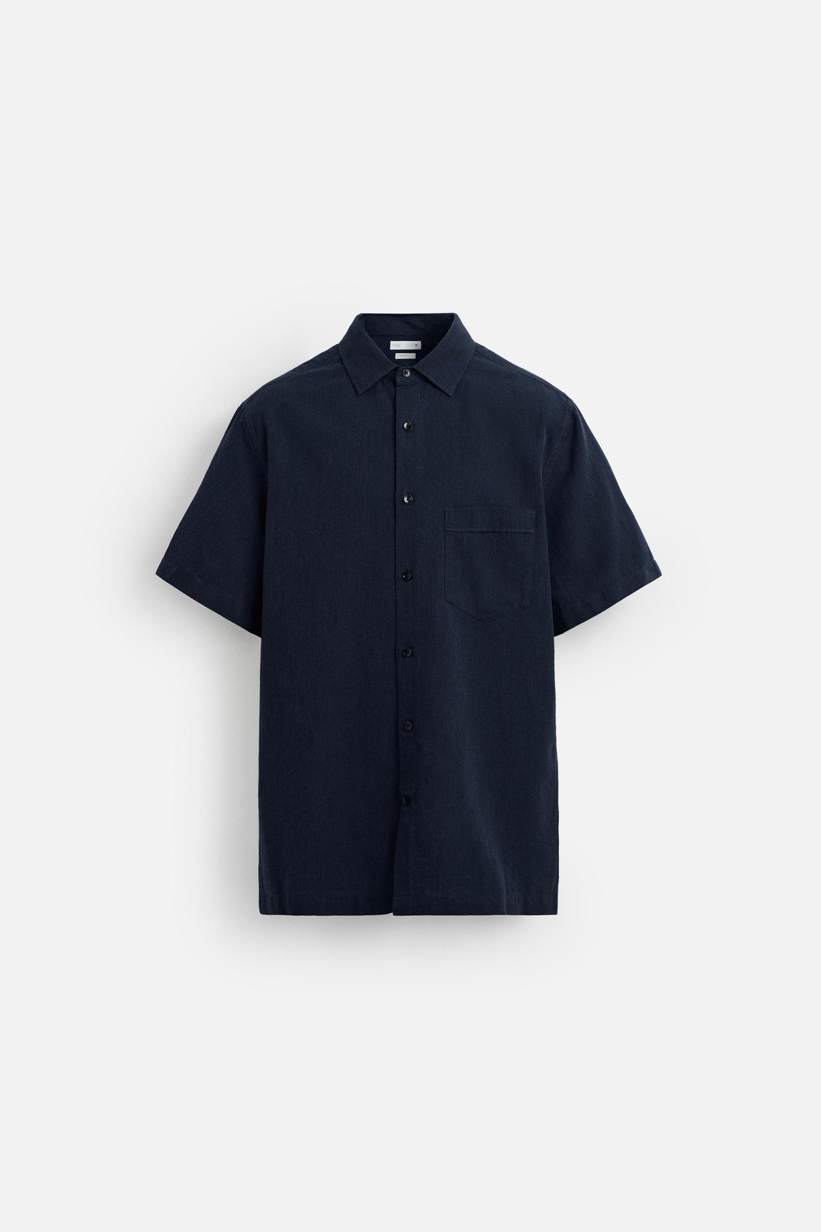 COTTON - LINEN SHIRT Product Image