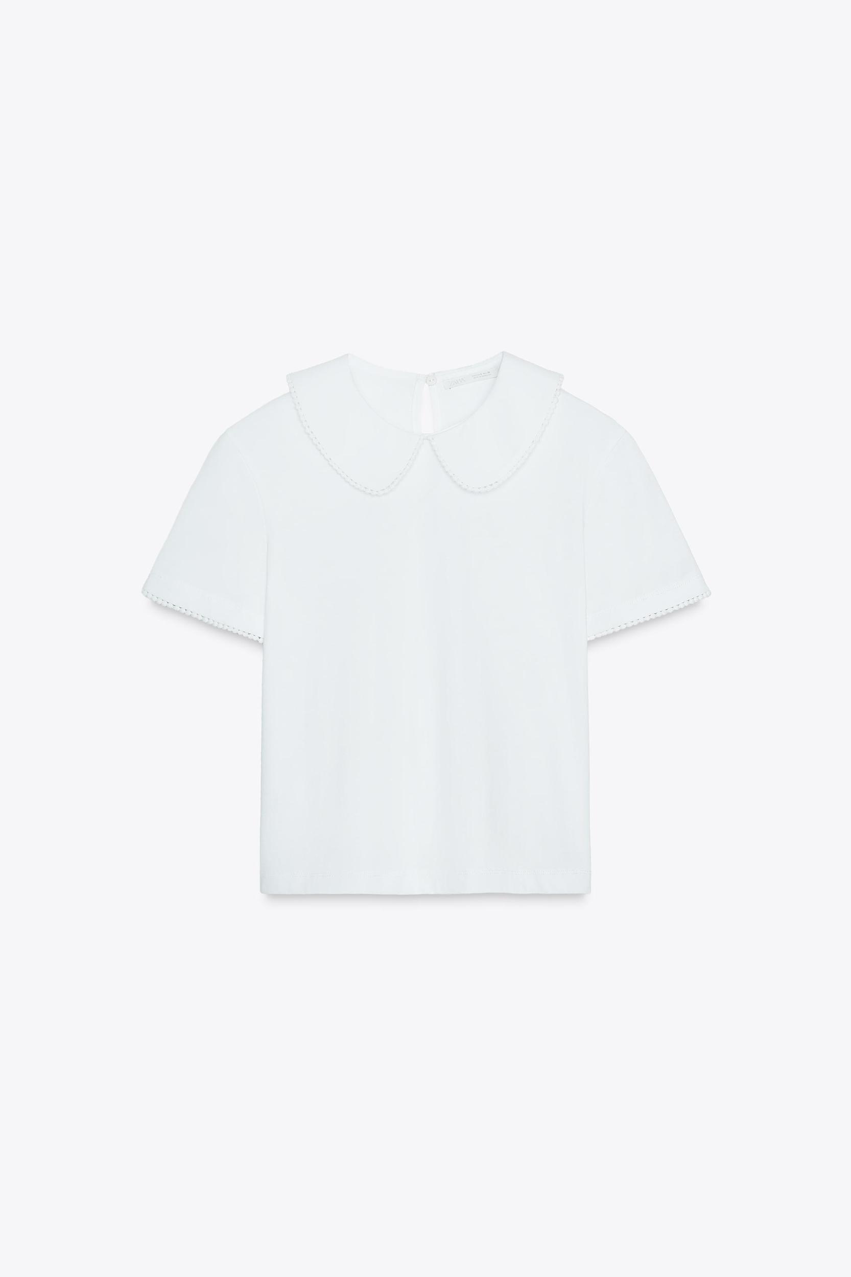 PETER PAN COLLAR T-SHIRT Product Image