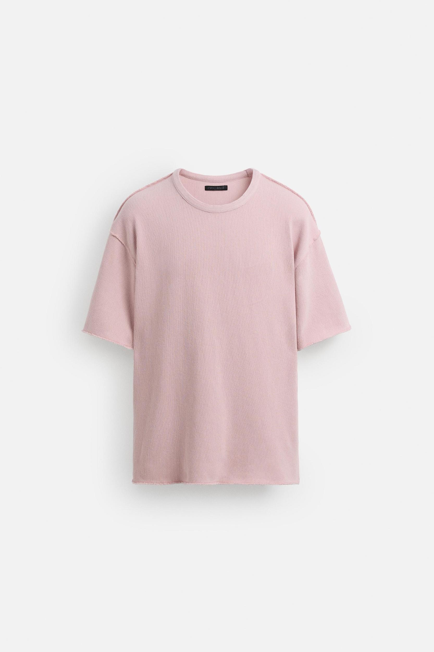 REVERSE EFFECT KNIT T-SHIRT Product Image