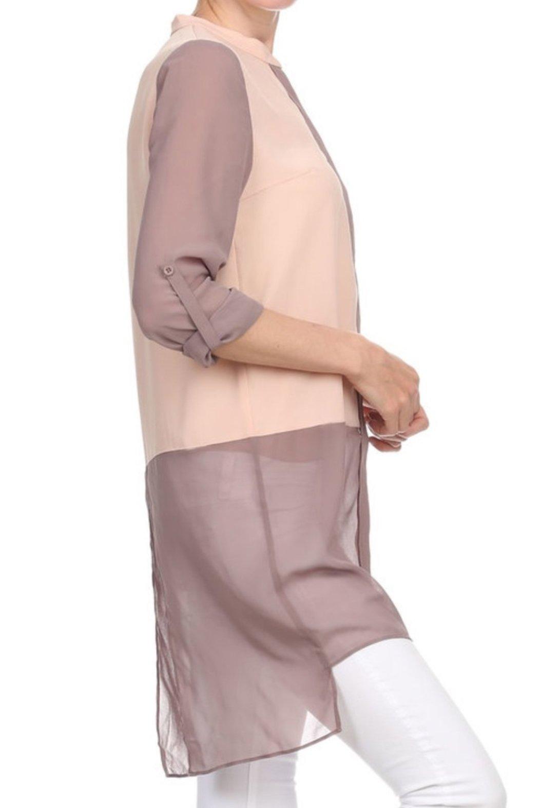 Sheer Long Tunic Product Image