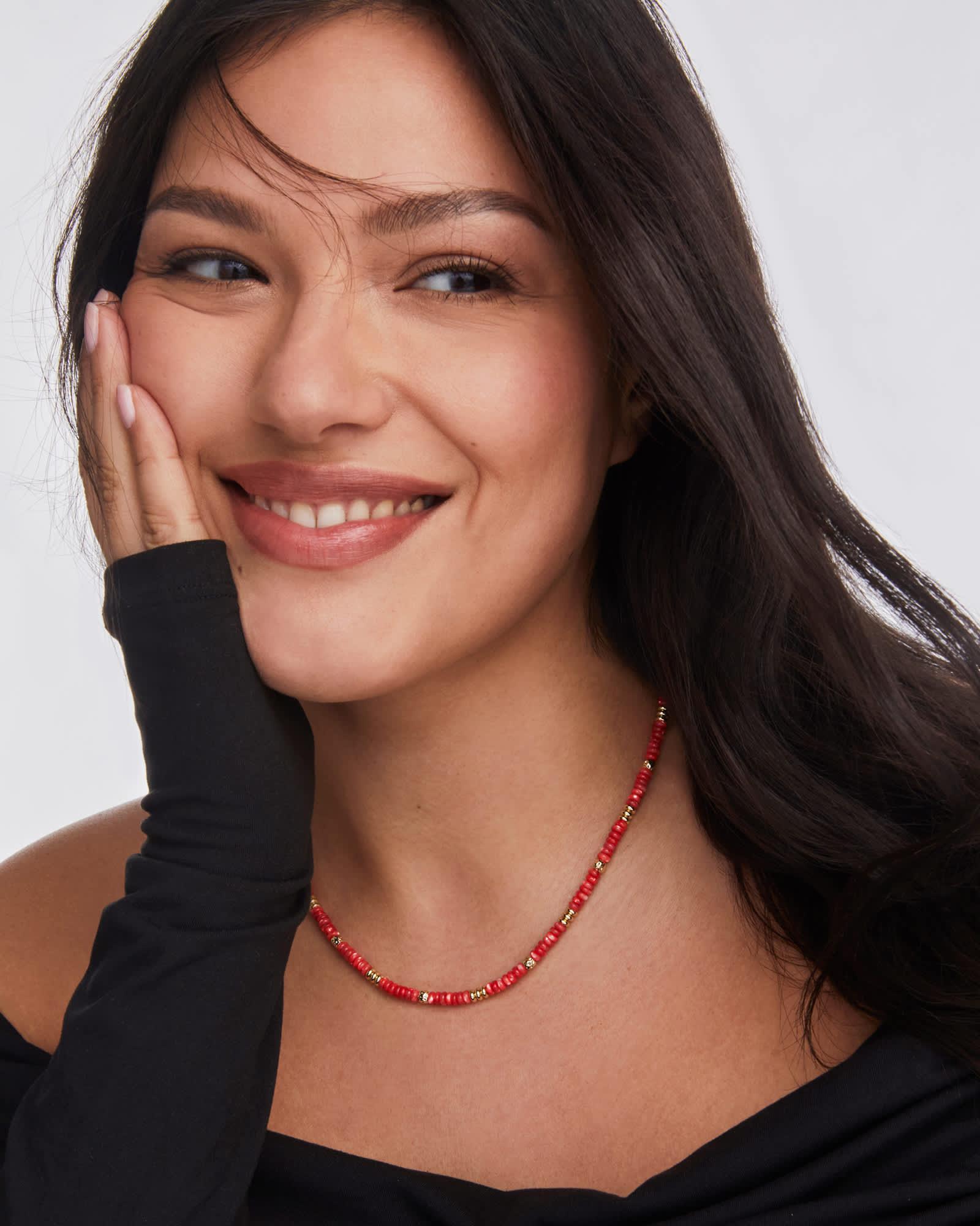 Deliah Gold Strand Necklace Product Image